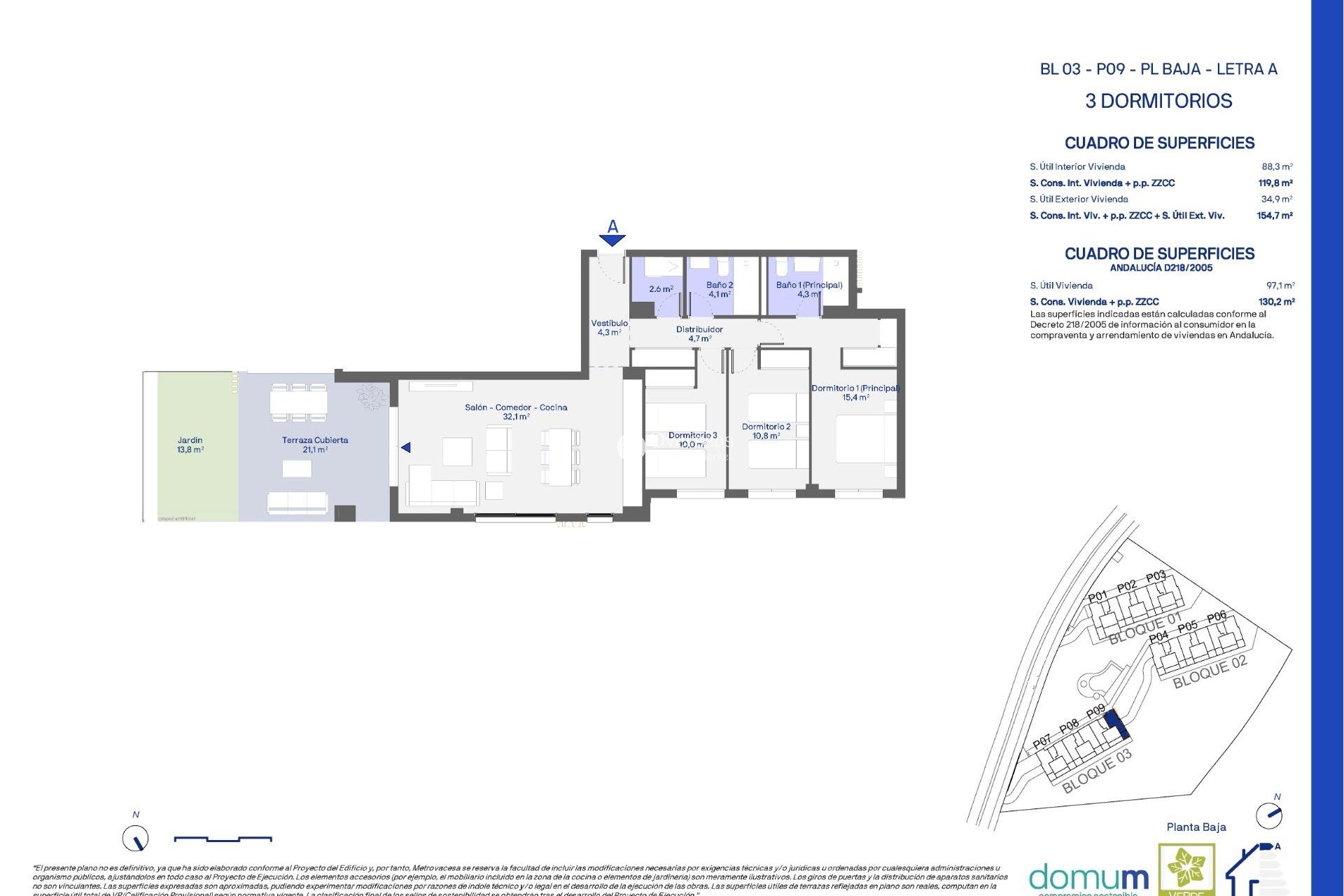 Neue Gebäude - Ground floor apartment -
Casares