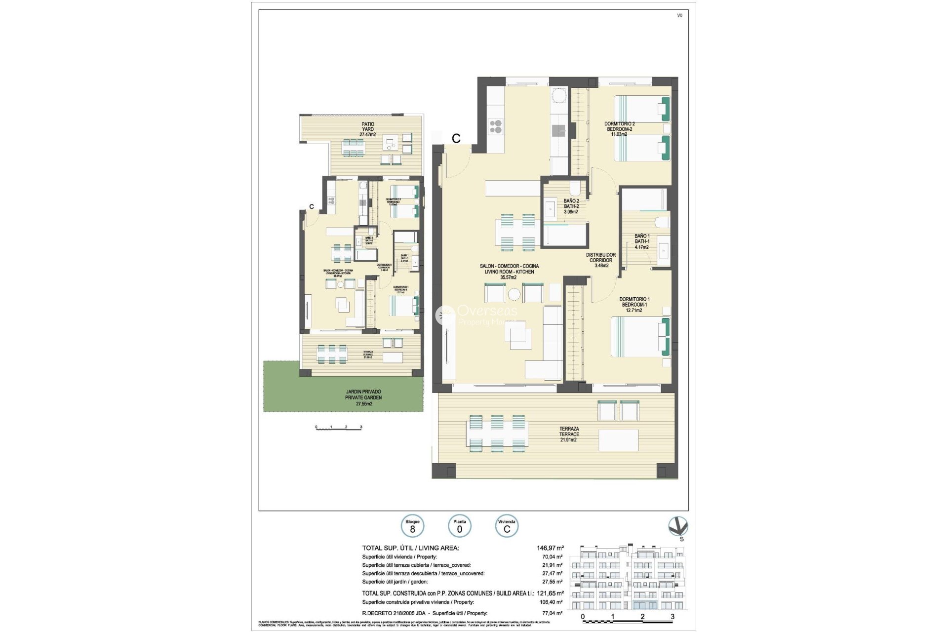 Neue Gebäude - Ground floor apartment -
Casares
