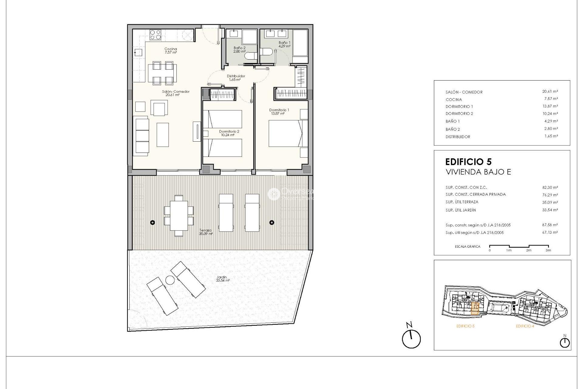 Neue Gebäude - Ground floor apartment -
Casares