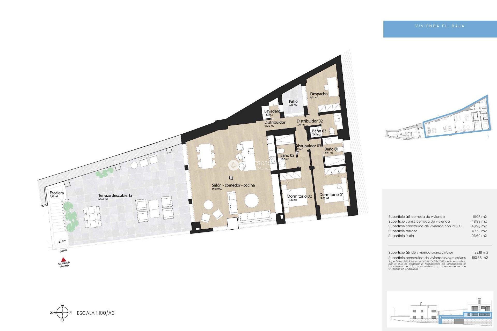 Neue Gebäude - Ground floor apartment -
Málaga