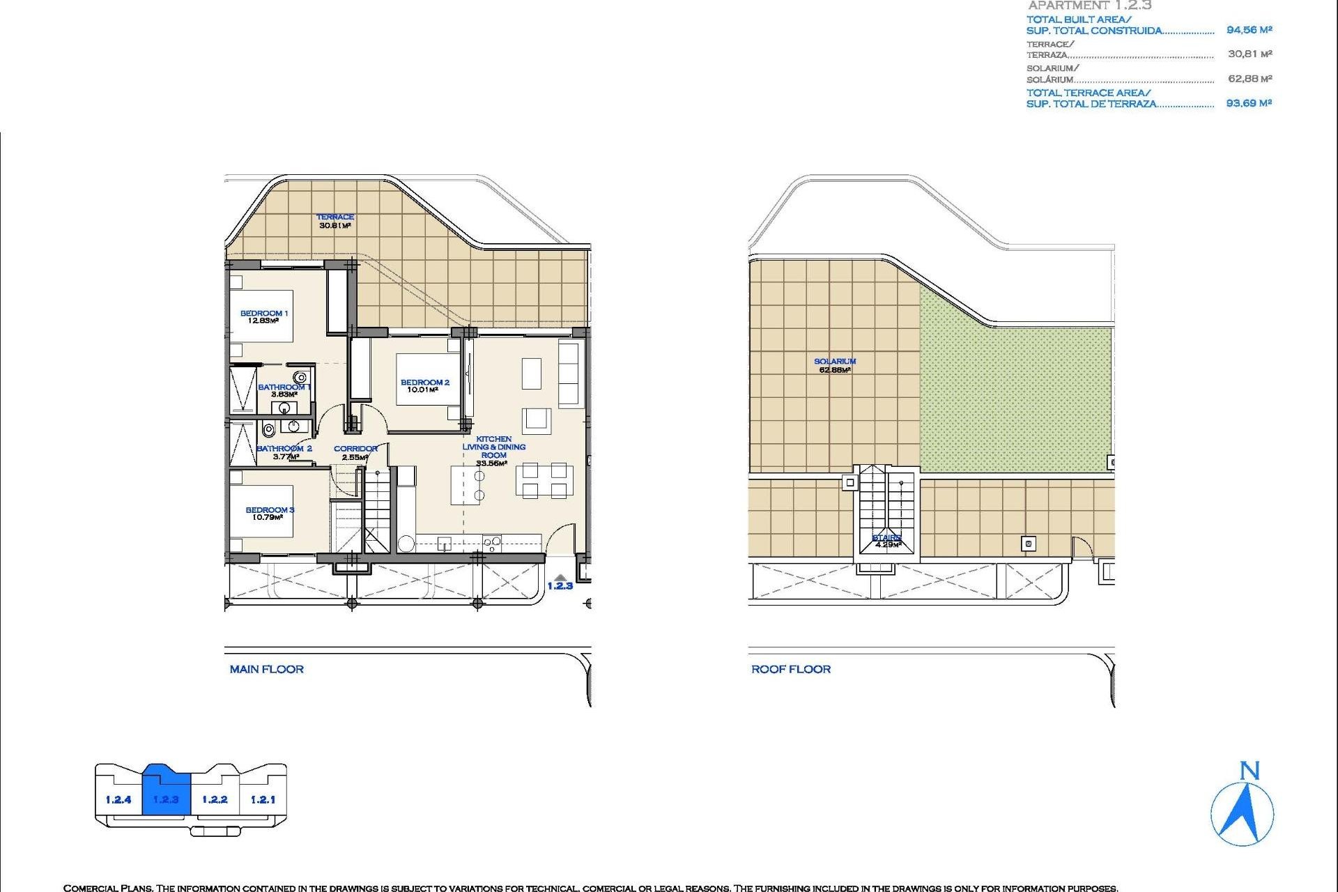 Neue Gebäude - Penthouse -
Los Alcazares