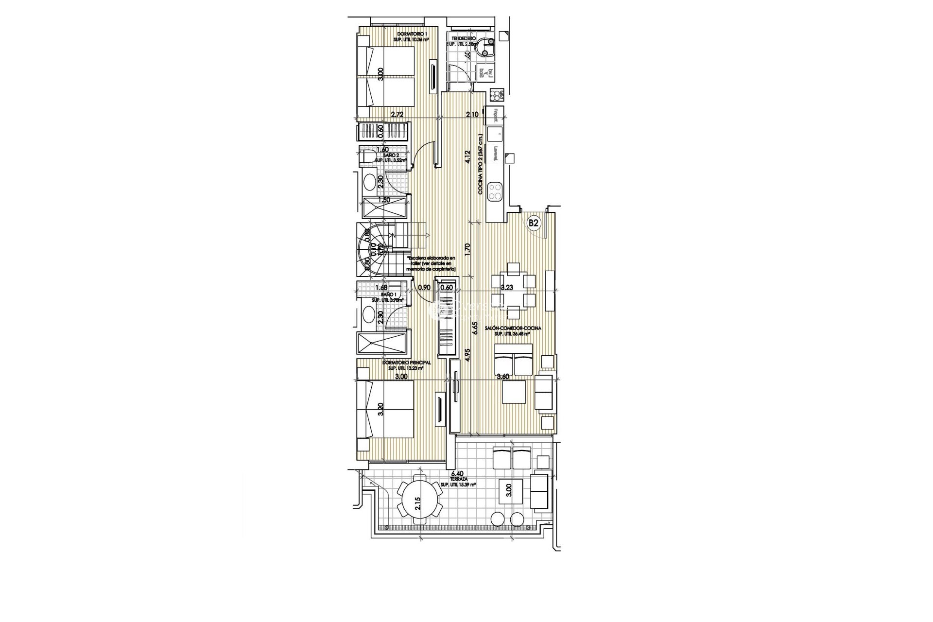 Neue Gebäude - Penthouse -
Orihuela Costa - Villamartín