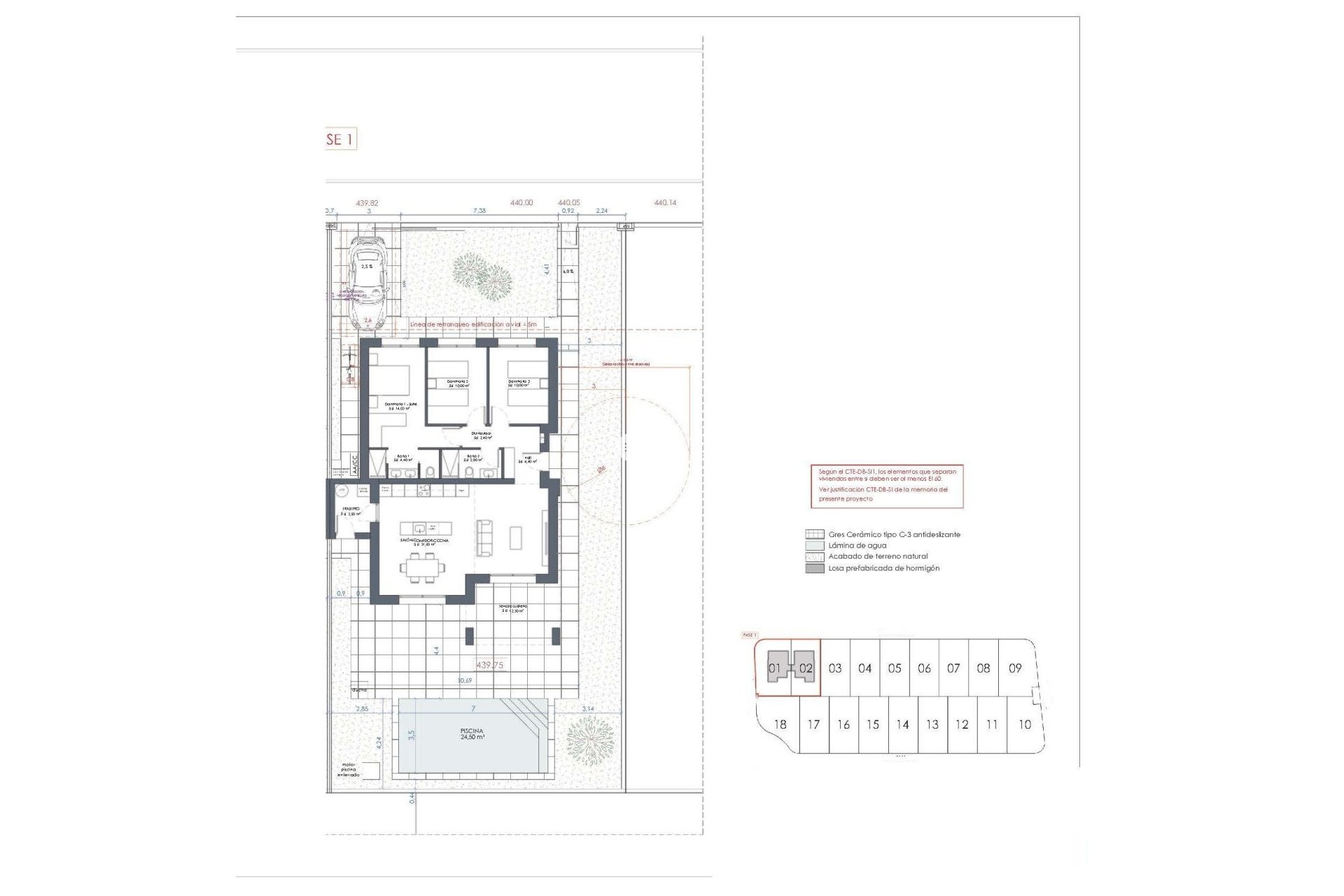 Neue Gebäude - Semidetached -
La Romana