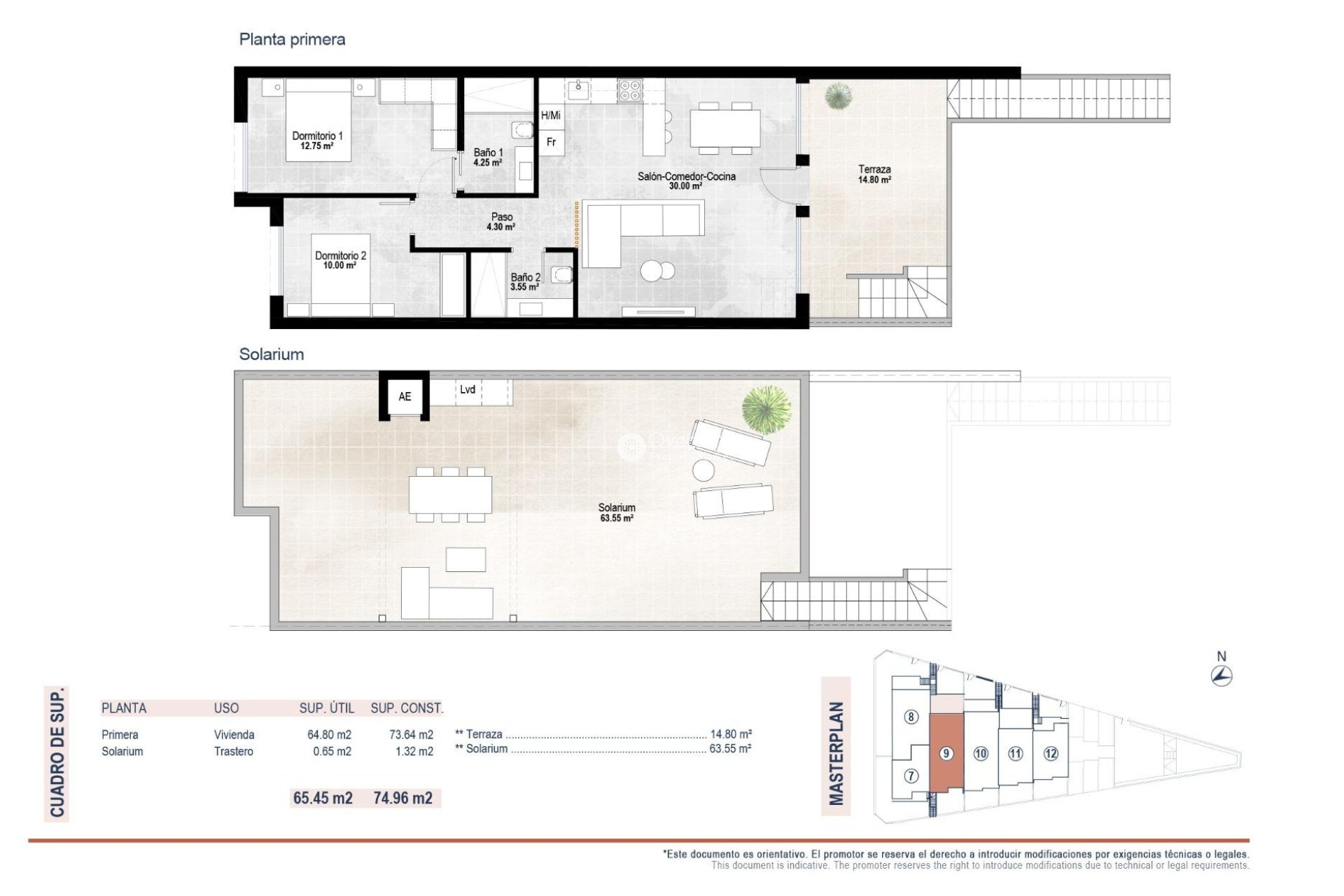 Neue Gebäude - Top Floor Bungalow -
San Pedro del Pinatar