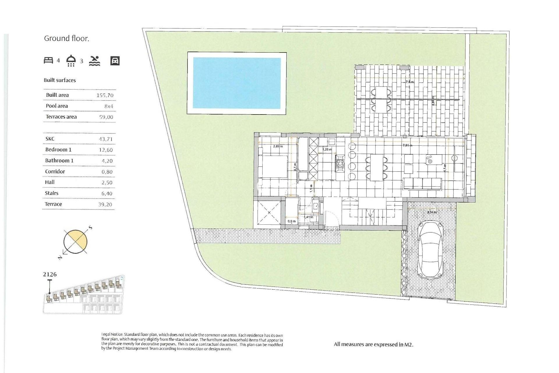 Neue Gebäude - Villa -
Algorfa