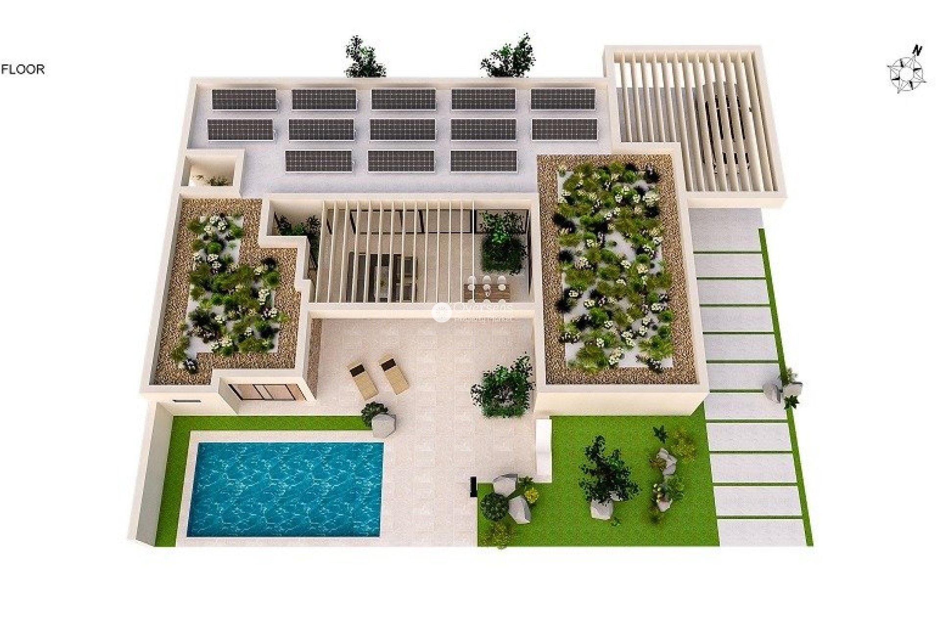 Neue Gebäude - Villa -
Baños y Mendigo