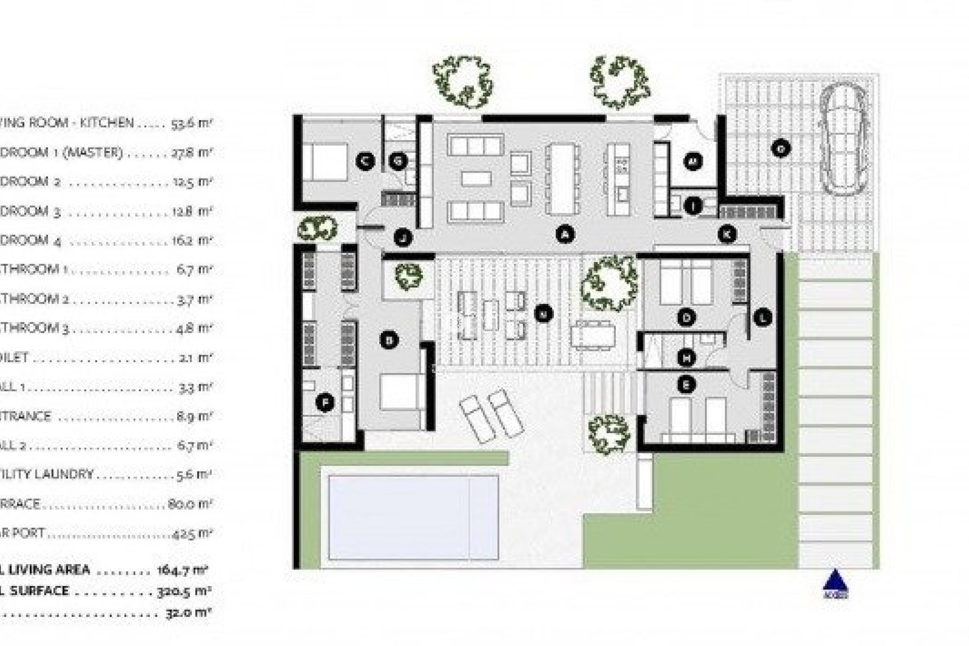 Neue Gebäude - Villa -
Baños y Mendigo