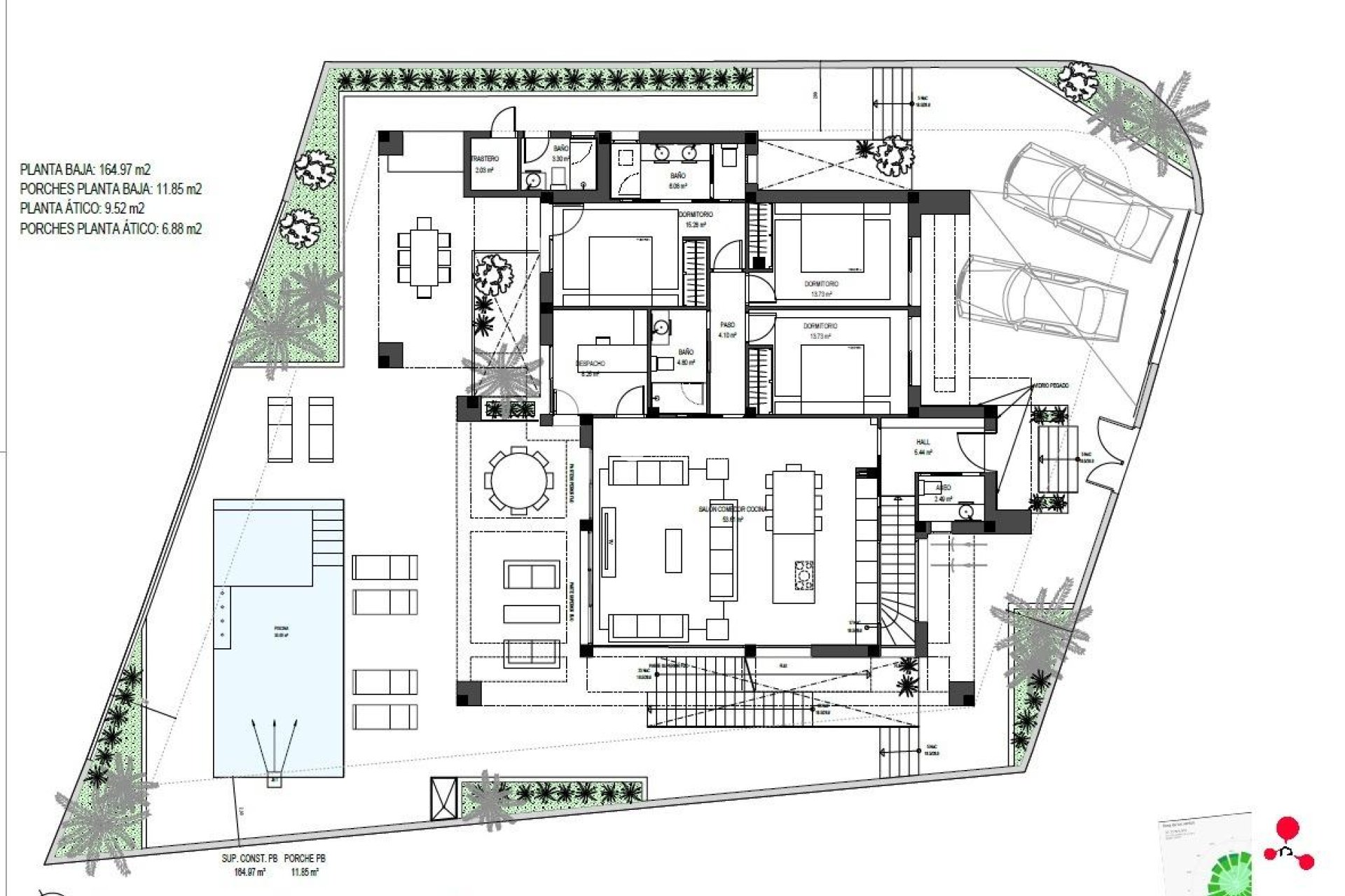 Neue Gebäude - Villa -
Los Alcazares