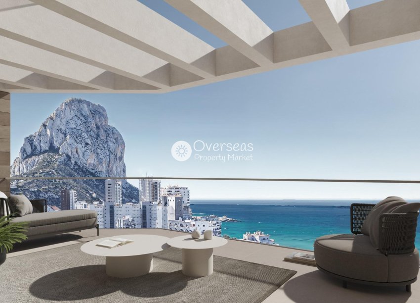 Neue Gebäude - Wohnung -
Calpe - Playa Arenal