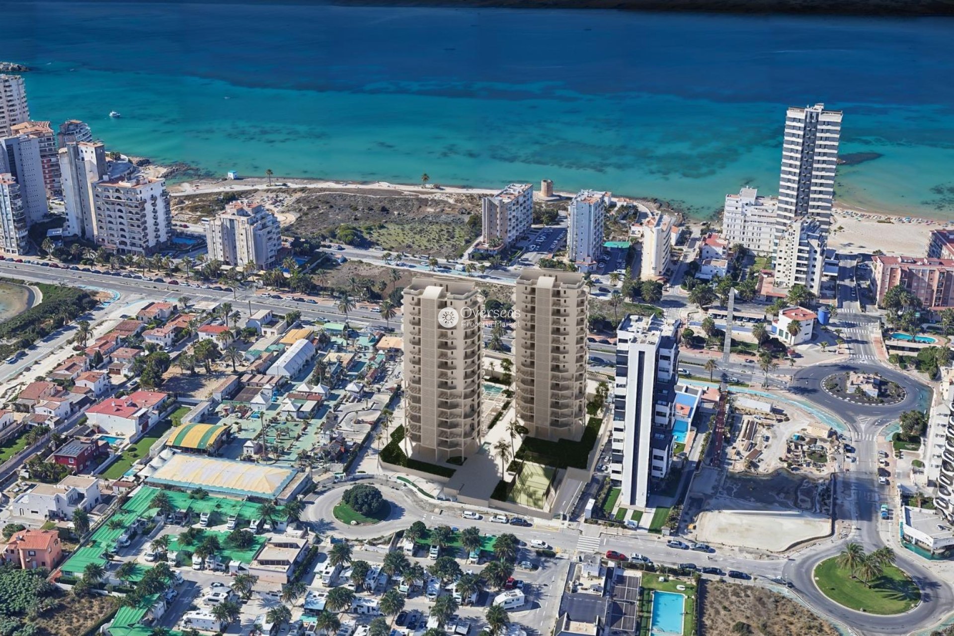 Neue Gebäude - Wohnung -
Calpe - Playa Arenal