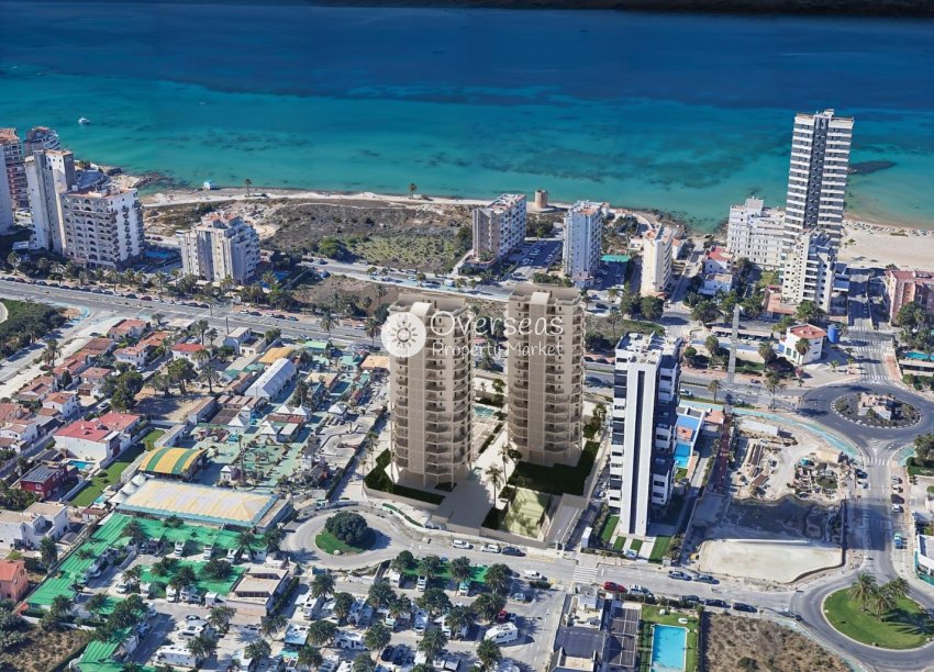 Neue Gebäude - Wohnung -
Calpe - Playa Arenal