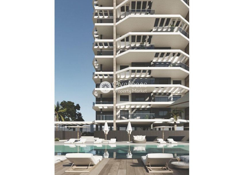 Neue Gebäude - Wohnung -
Calpe - Playa Cantal Roig