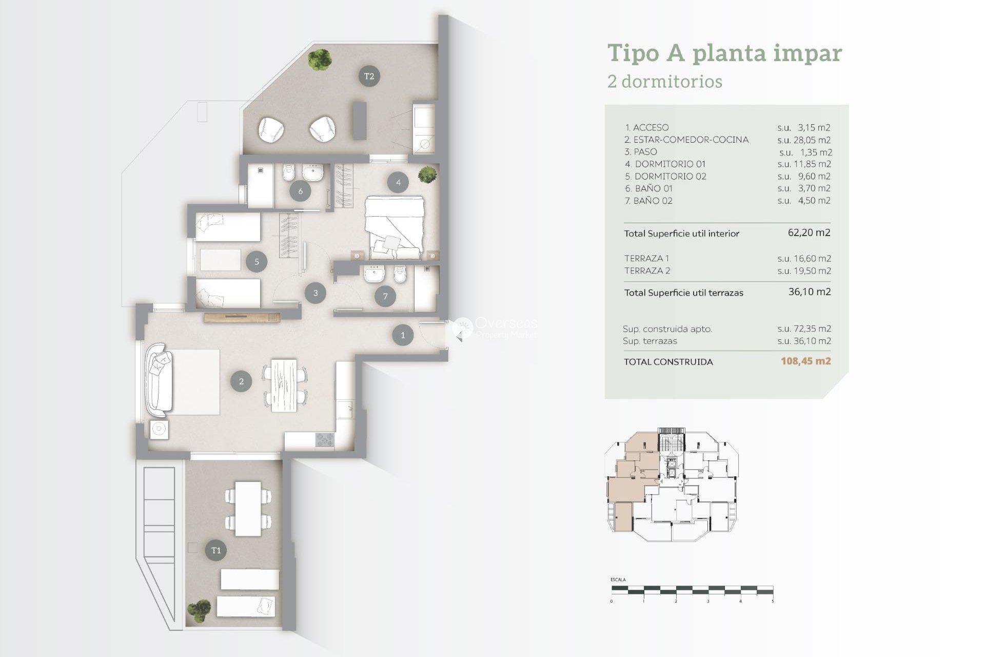 Neue Gebäude - Wohnung -
Calpe - Playa Cantal Roig