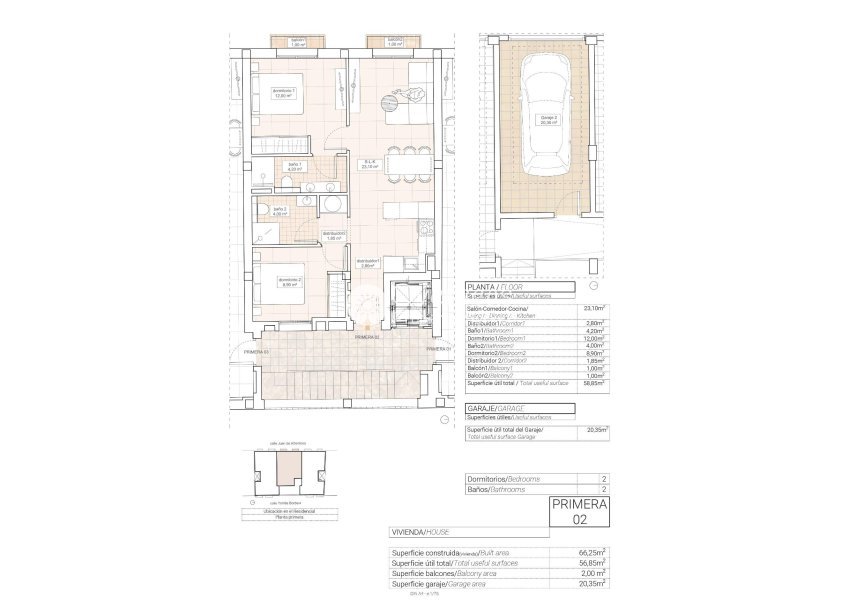 Neue Gebäude - Wohnung -
Hondón de las Nieves - Pueblo