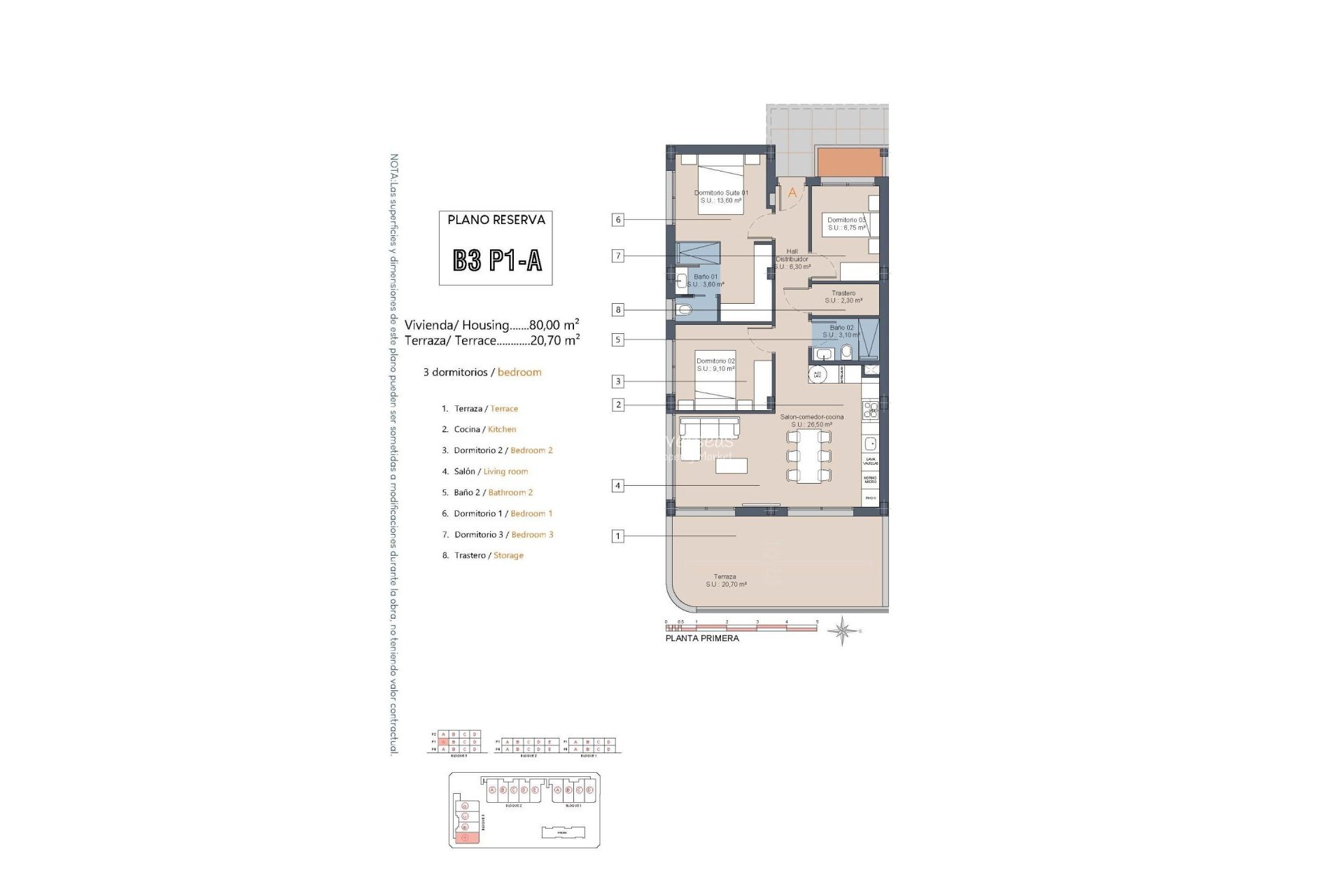 Neue Gebäude - Wohnung -
Los Alcazares - Serena Golf