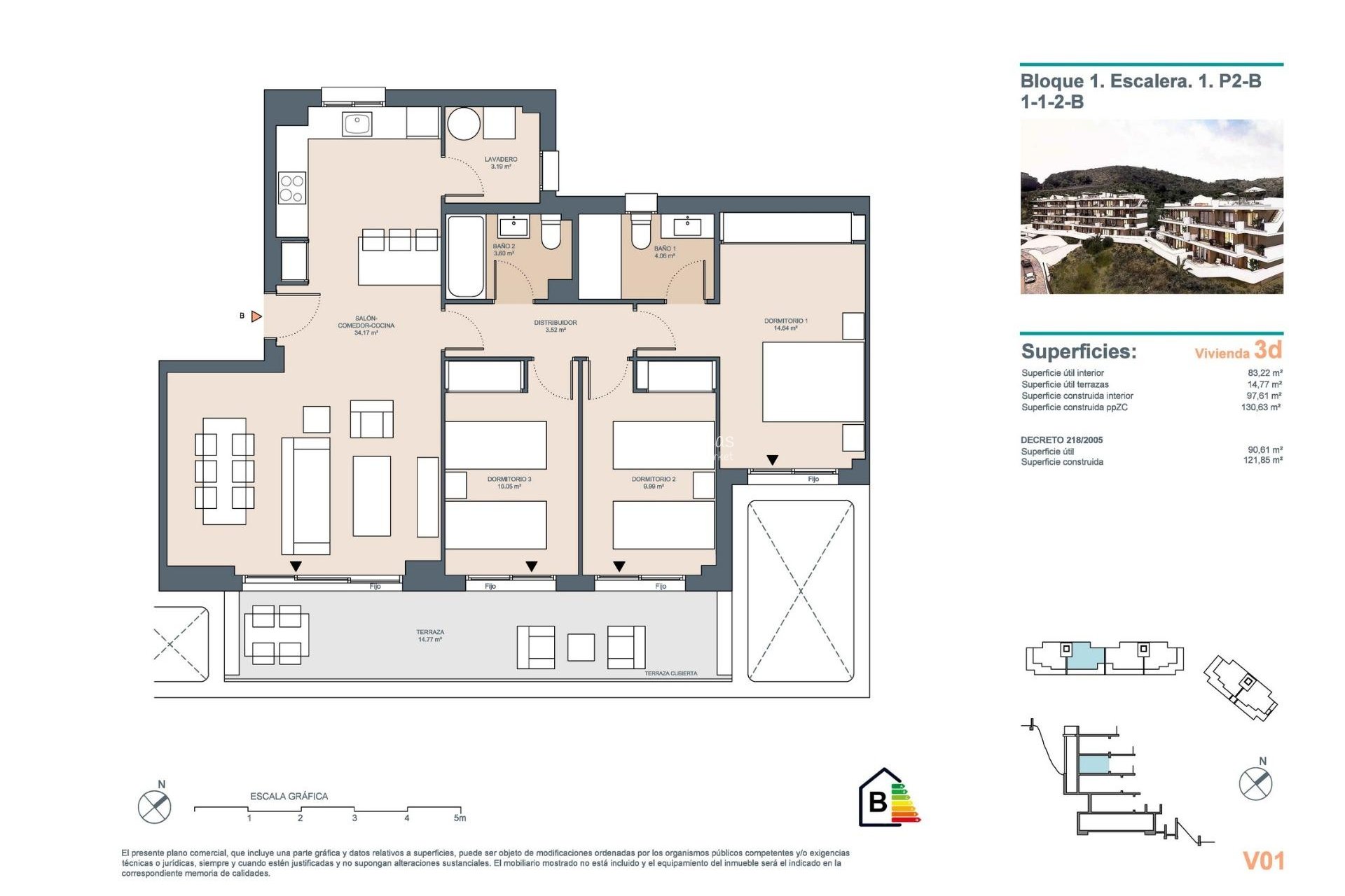 Neue Gebäude - Wohnung -
rincon de la victoria - pueblo