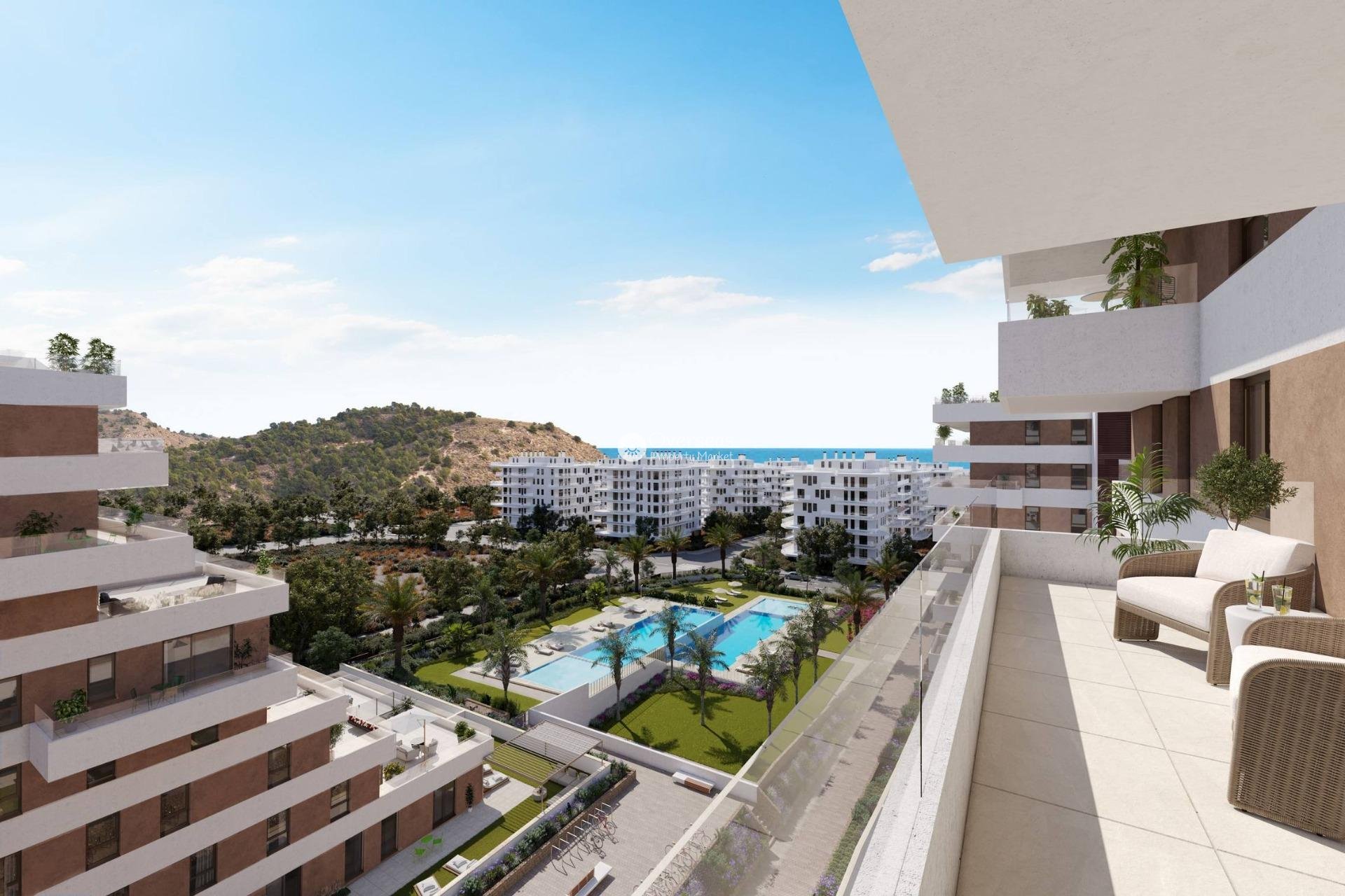 Neue Gebäude - Wohnung -
Villajoyosa - Playa del Torres