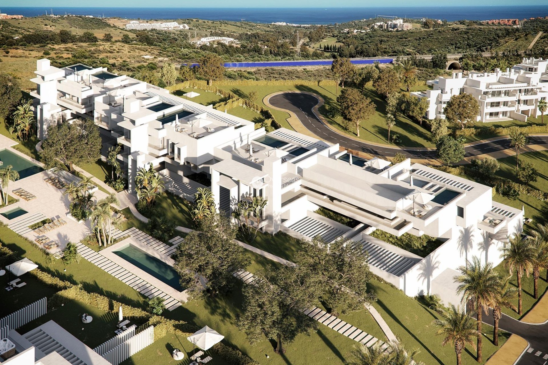 New Build - Apartment / flat -
Casares - Alcazaba Lagoon