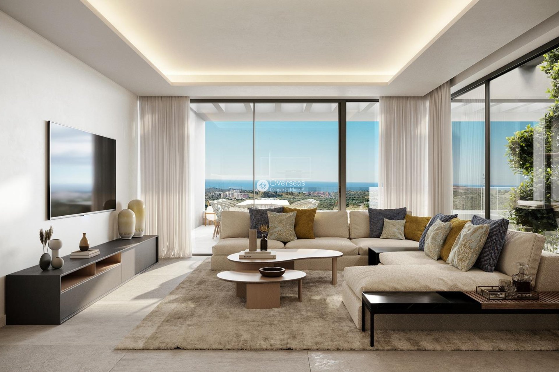 New Build - Apartment / flat -
Casares - Alcazaba Lagoon