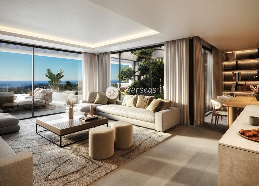 New Build - Apartment / flat -
Casares - Alcazaba Lagoon