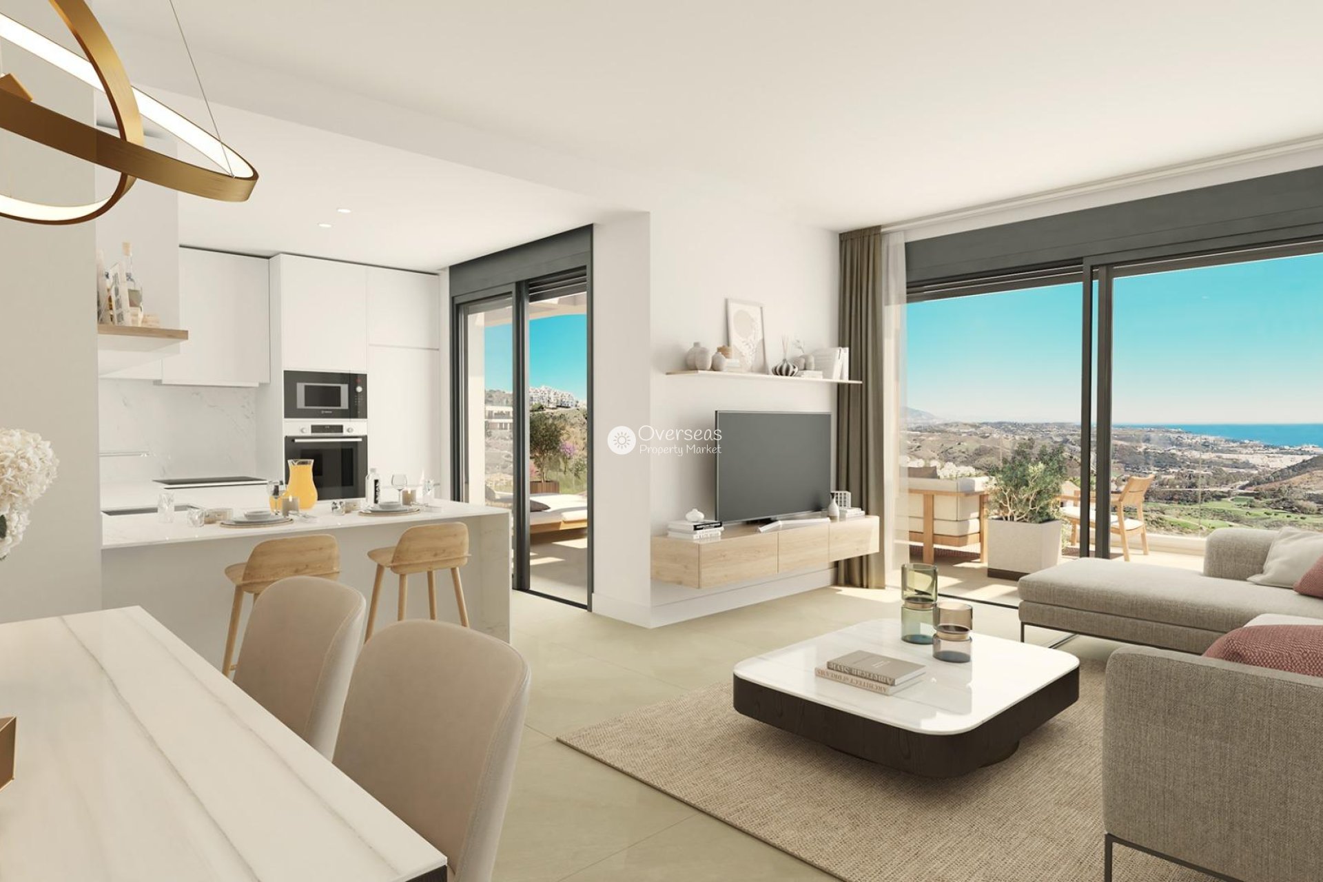 New Build - Apartment / flat -
Mijas - Calanova