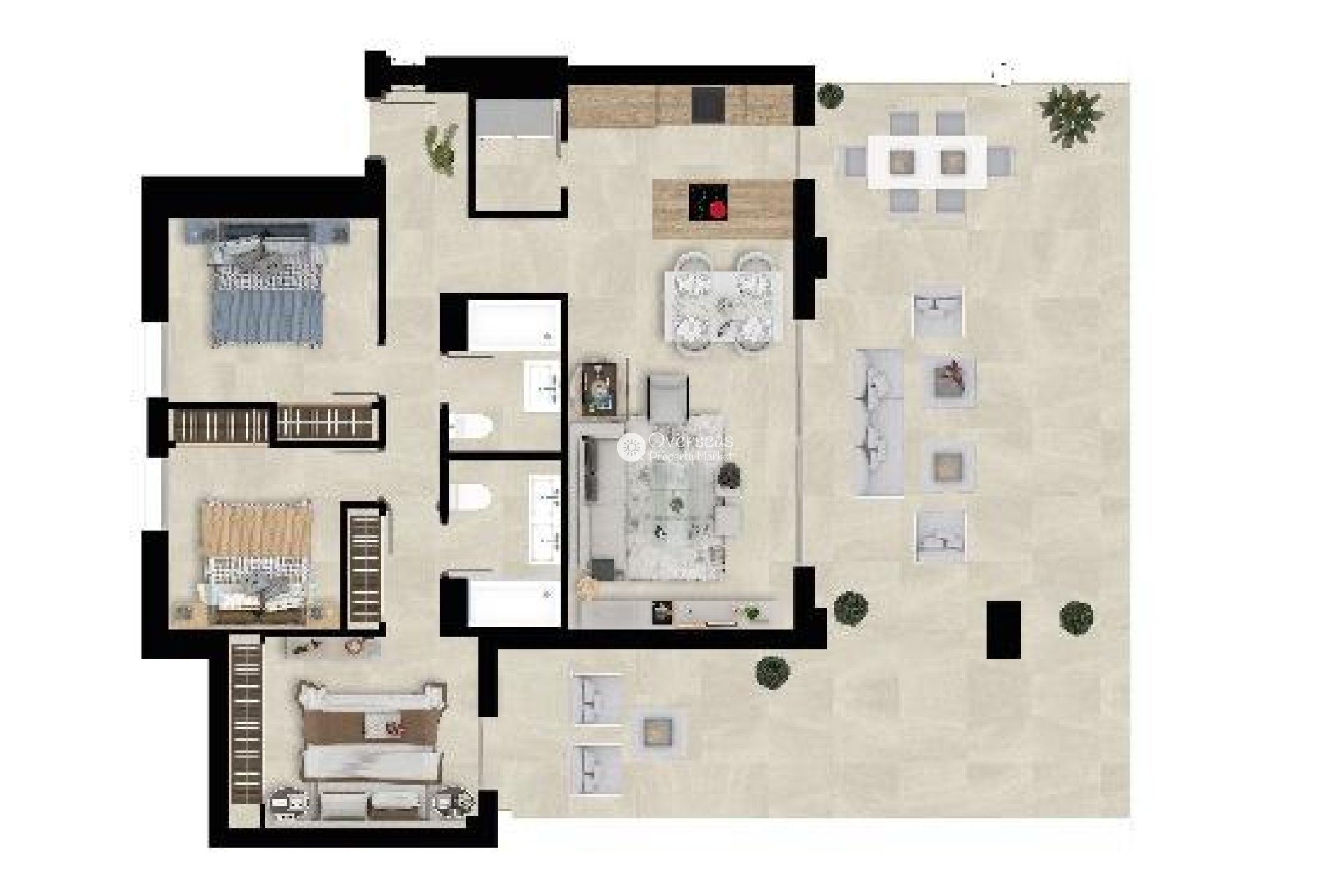 New Build - Apartment / flat -
Mijas - Calanova