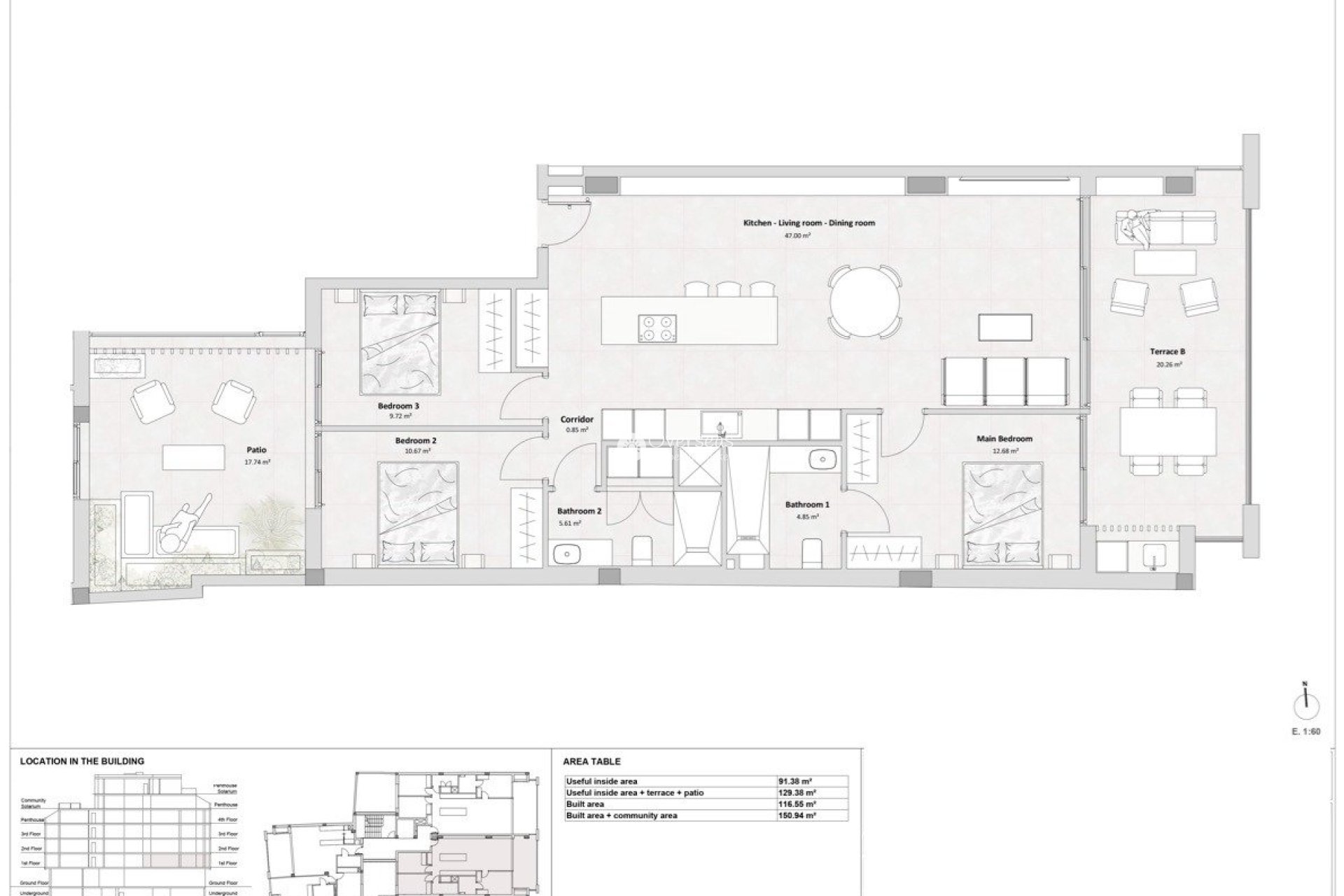 New Build - Apartment / flat -
Torrevieja - La Mata