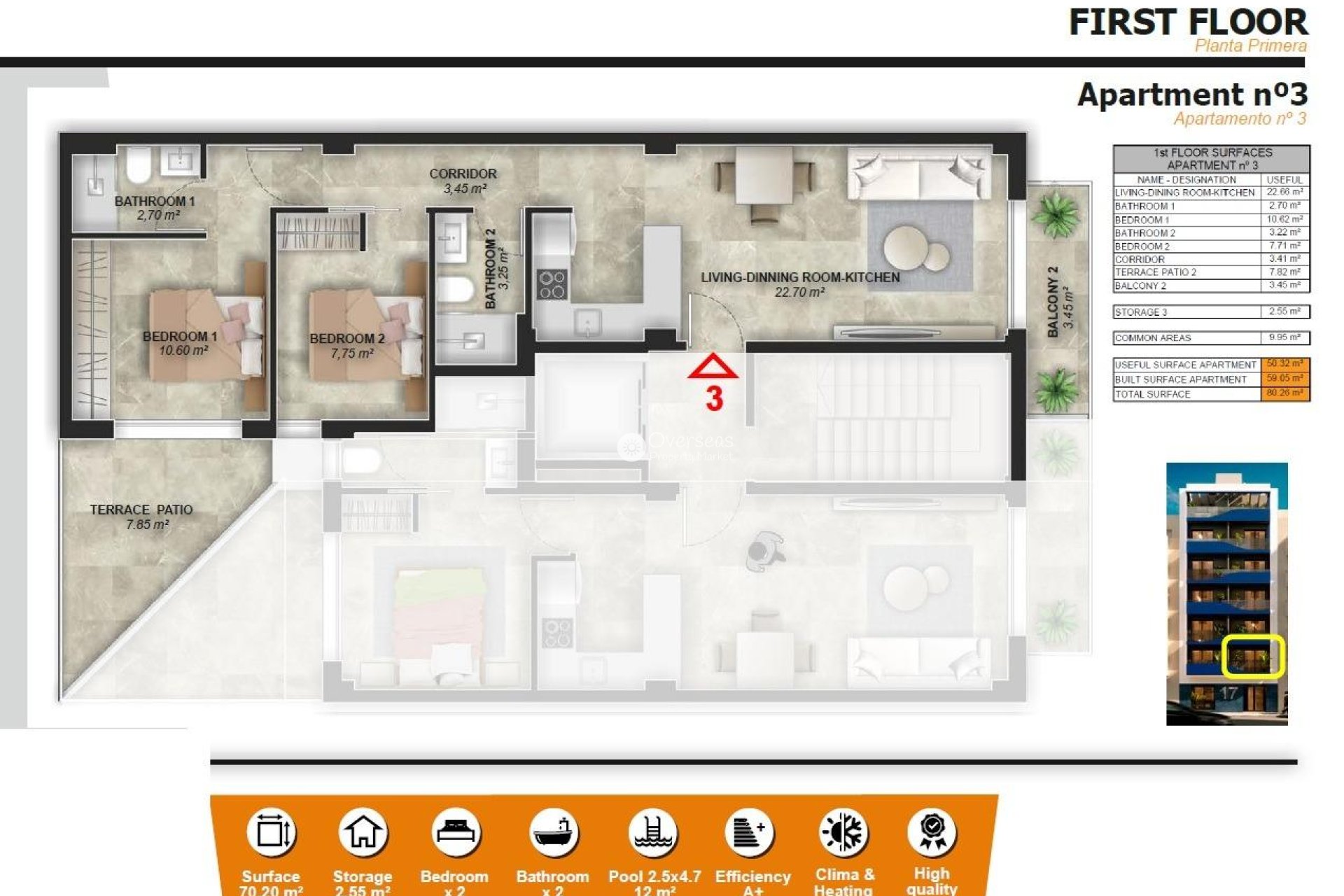 New Build - Apartment / flat -
Torrevieja - Playa del Acequión