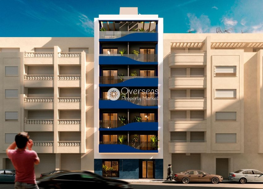 New Build - Apartment / flat -
Torrevieja - Playa del Acequión