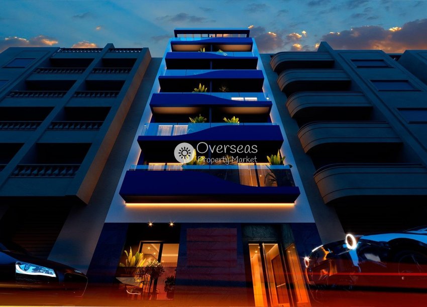 New Build - Apartment / flat -
Torrevieja - Playa del Acequión