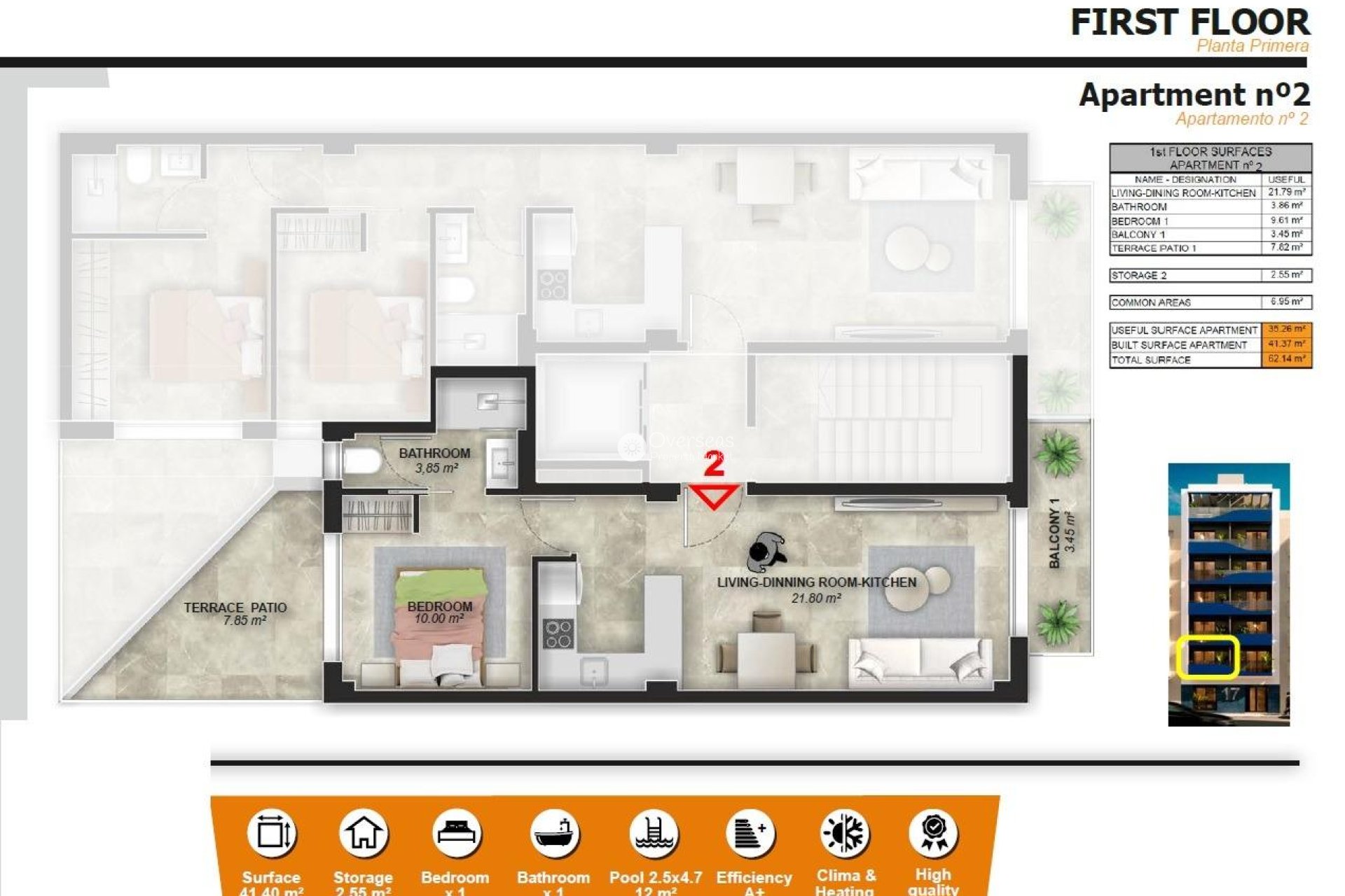 New Build - Apartment / flat -
Torrevieja - Playa del Acequión