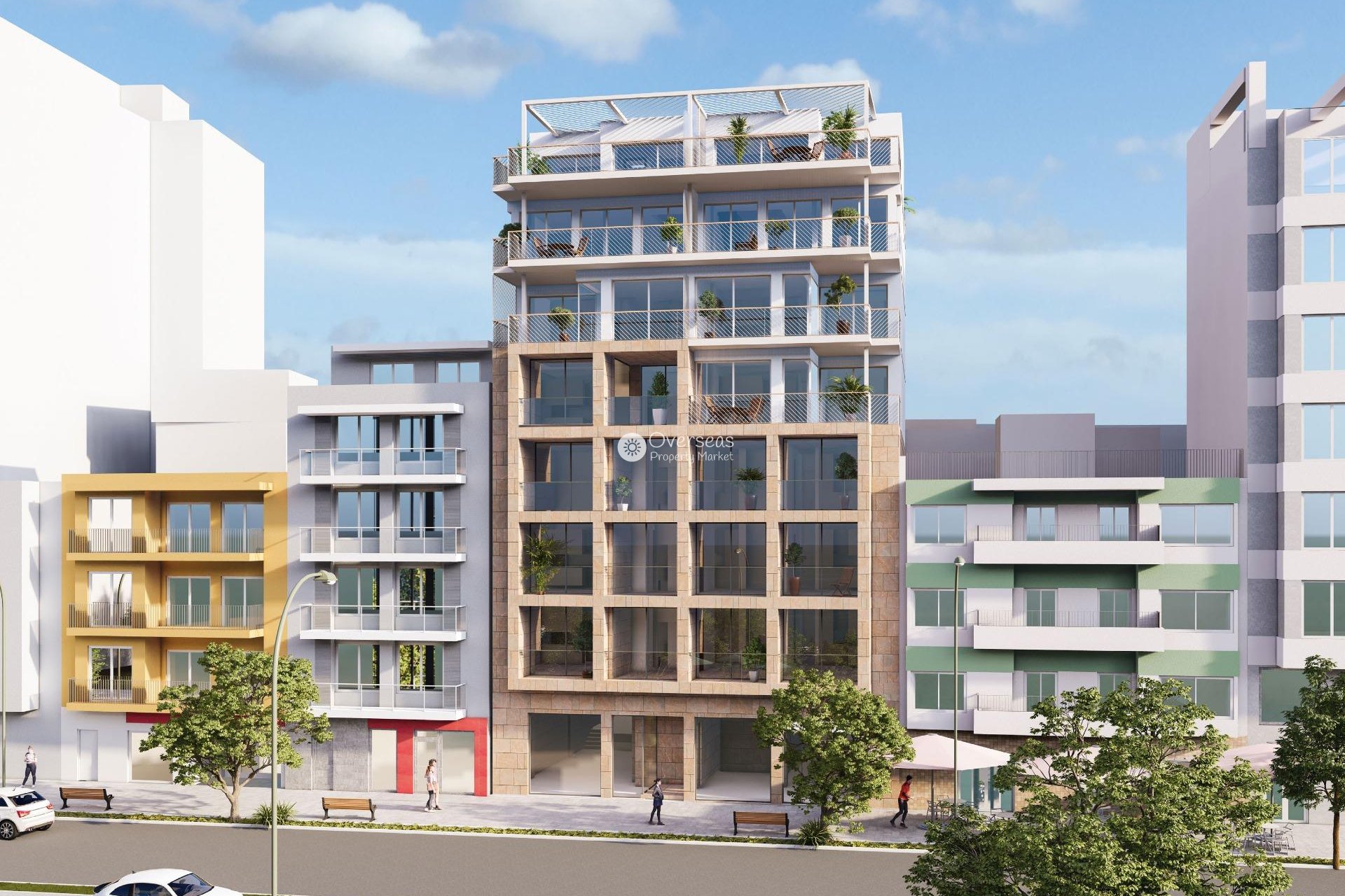 New Build - Apartment / flat -
Villajoyosa - Pueblo