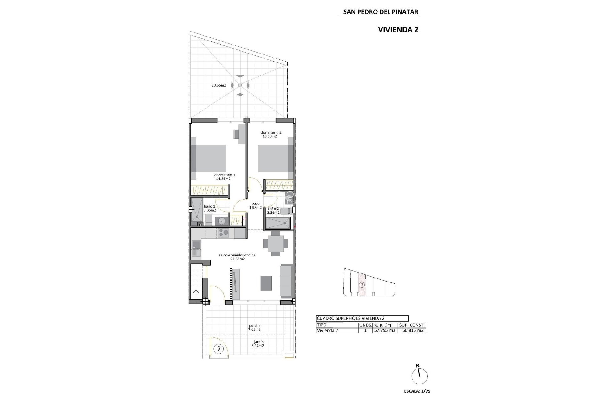 New Build - Bungalow -
San Pedro del Pinatar - Los Cuarteros