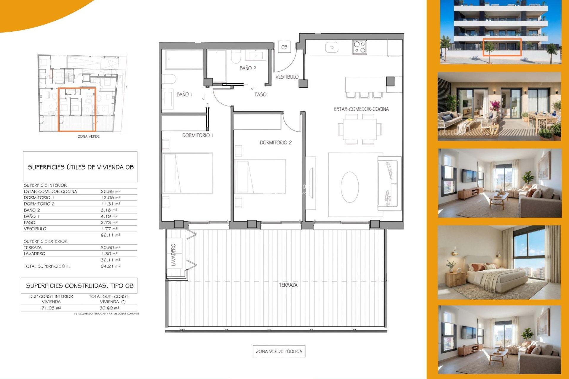 New Build - Ground floor apartment -
Benijofar