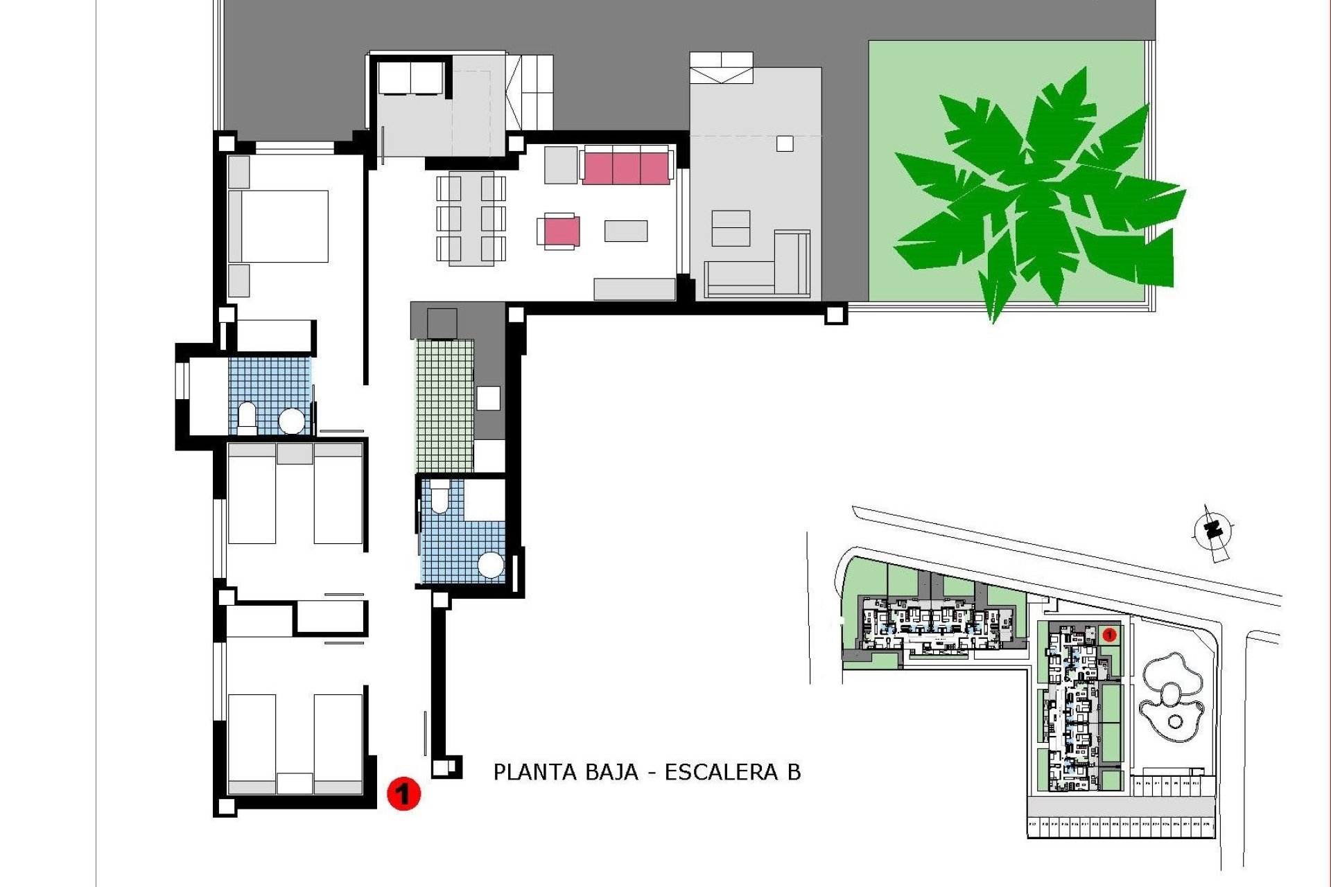 New Build - Ground floor apartment -
Denia