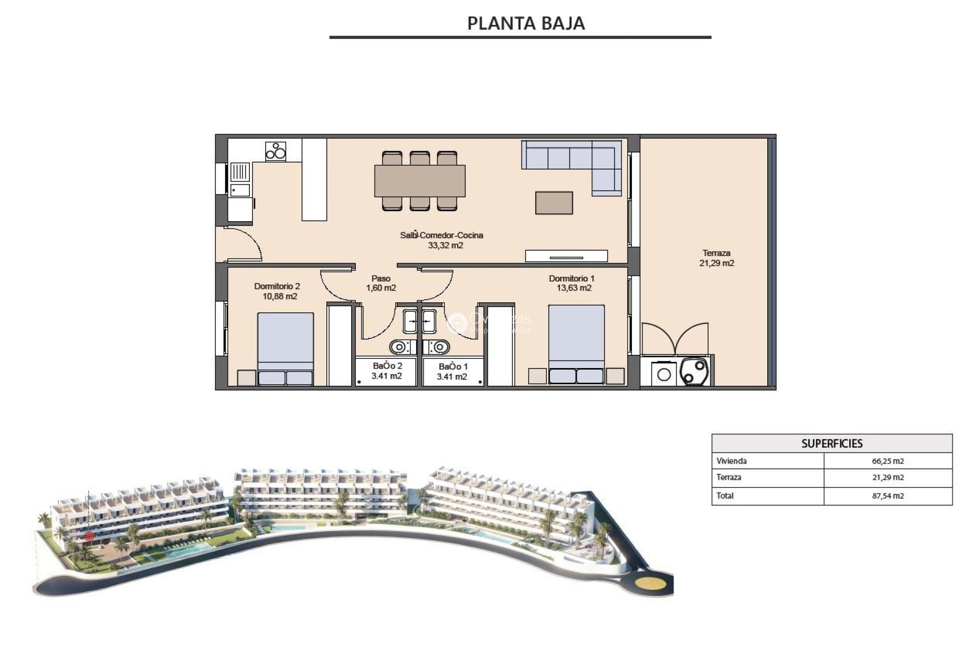 New Build - Ground floor apartment -
Finestrat
