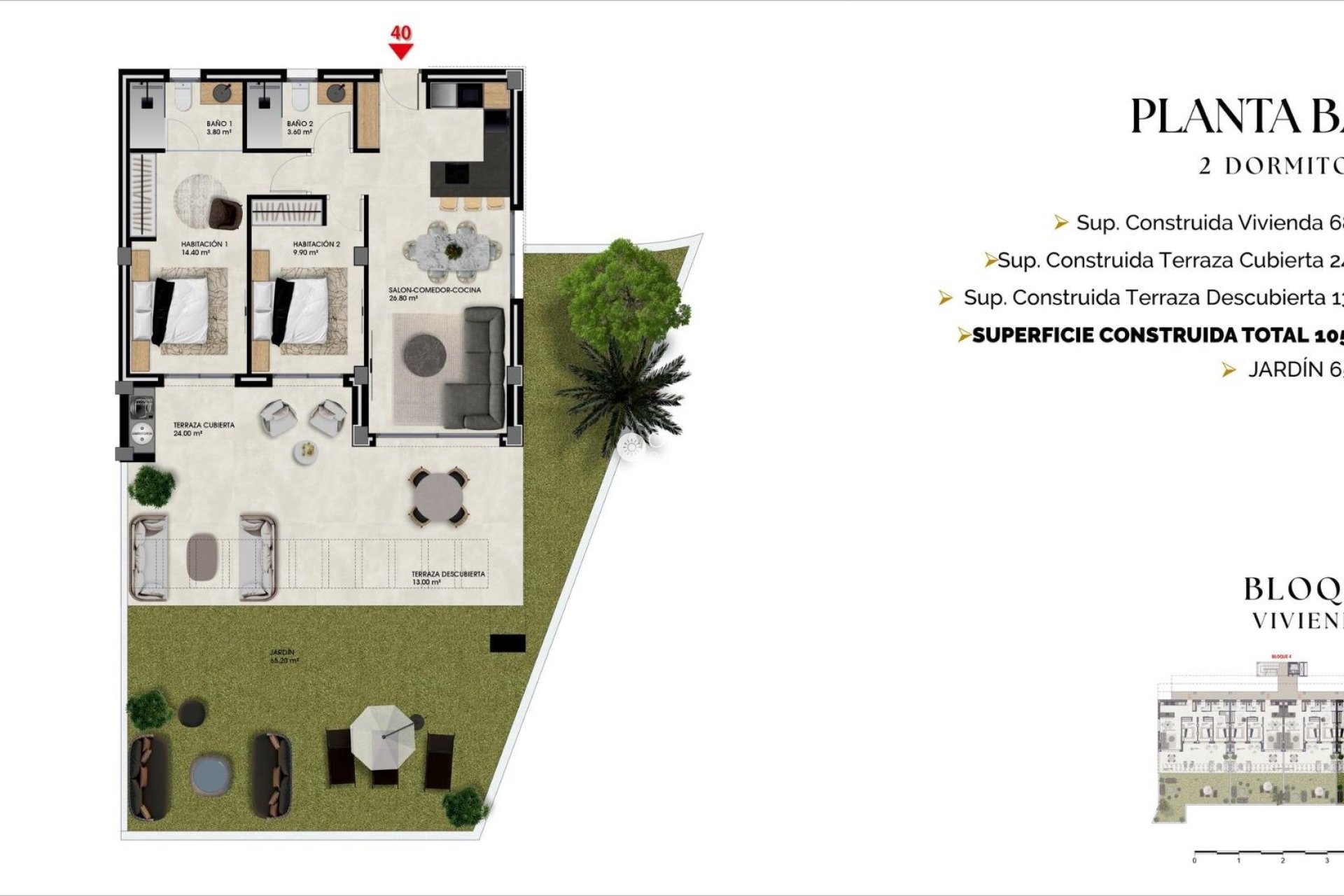 New Build - Ground floor apartment -
Finestrat