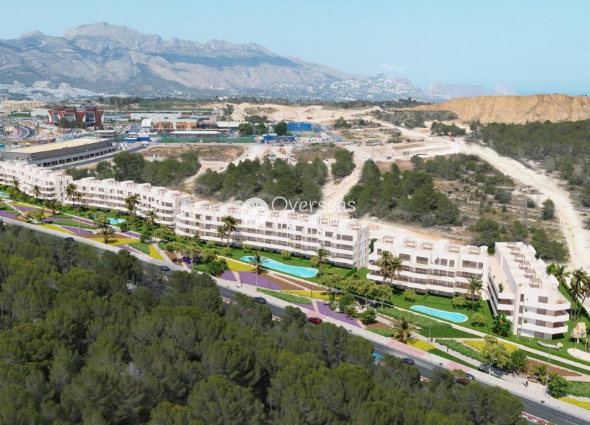 New Build - Ground floor apartment -
la Nucia
