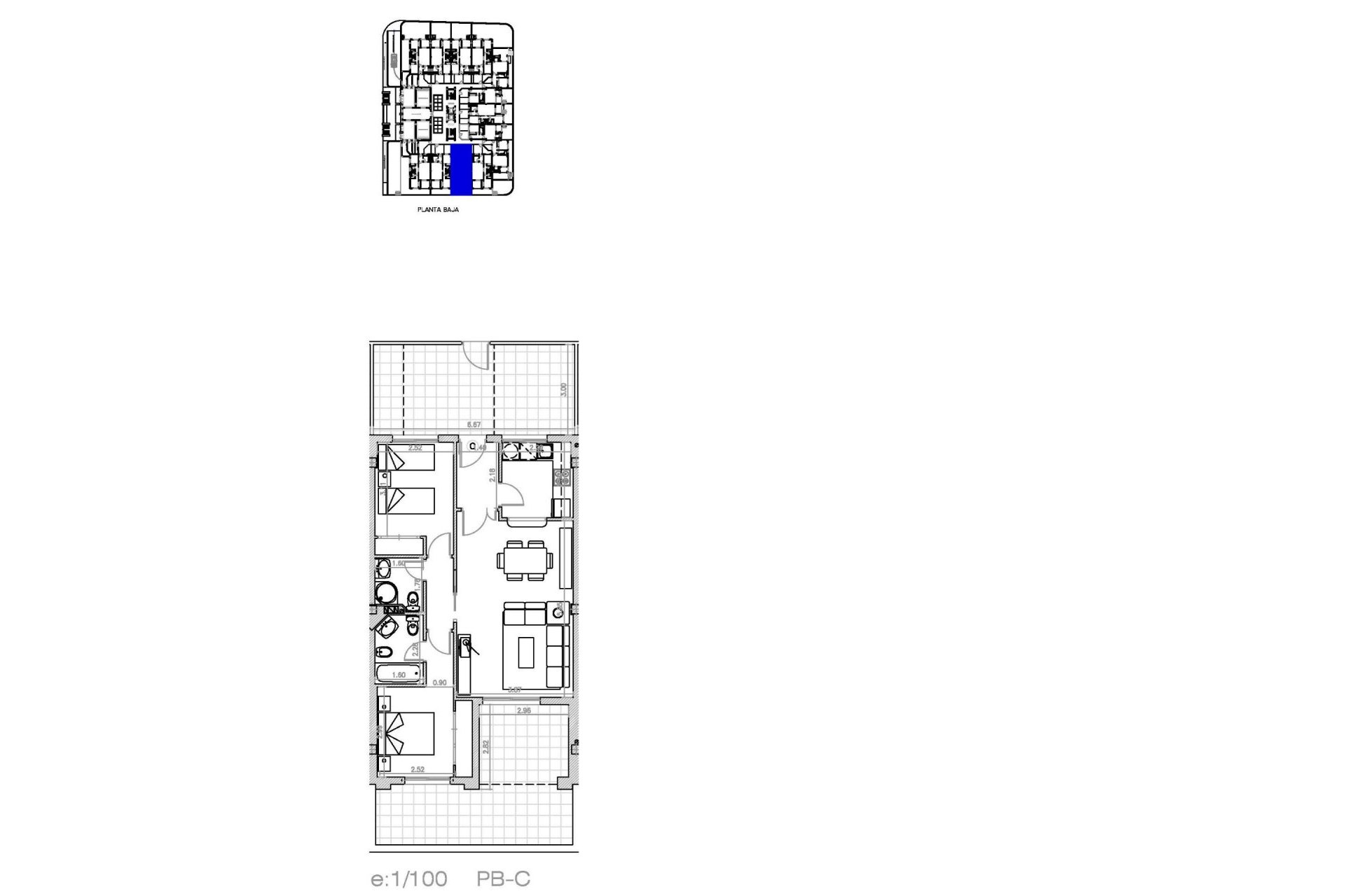 New Build - Ground floor apartment -
Orihuela Costa