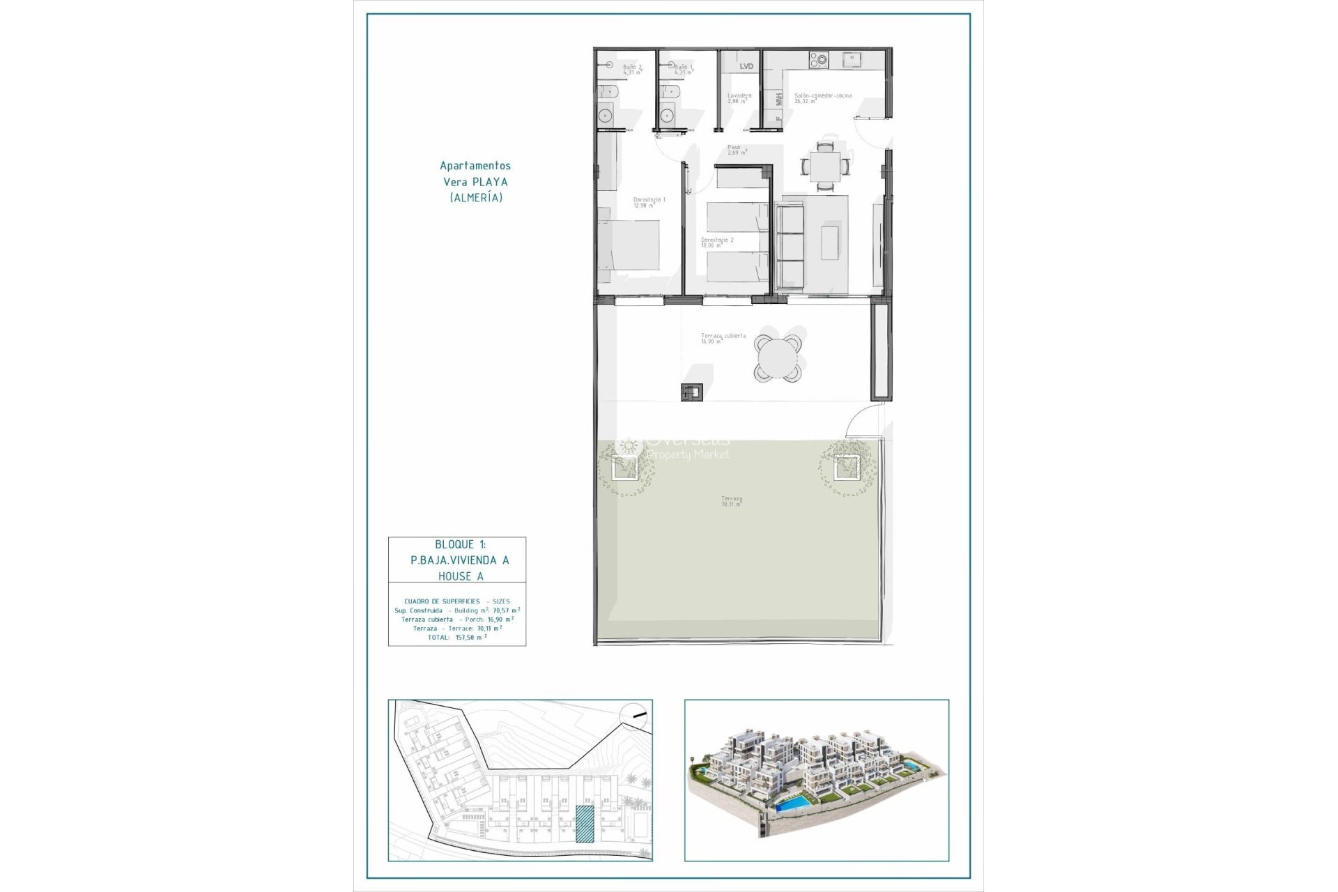 New Build - Ground floor apartment -
Vera