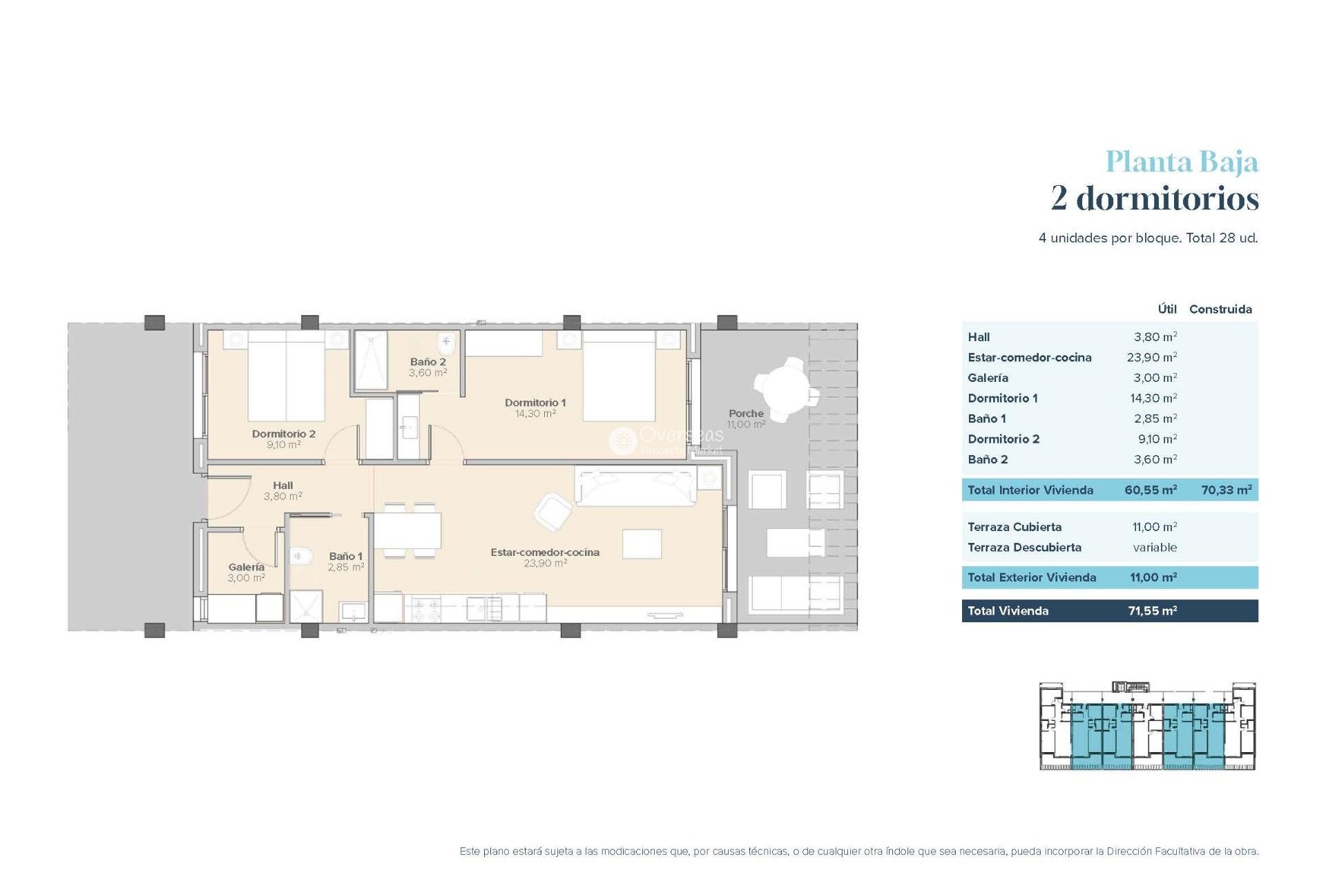 New Build - Ground floor apartment -
Vera