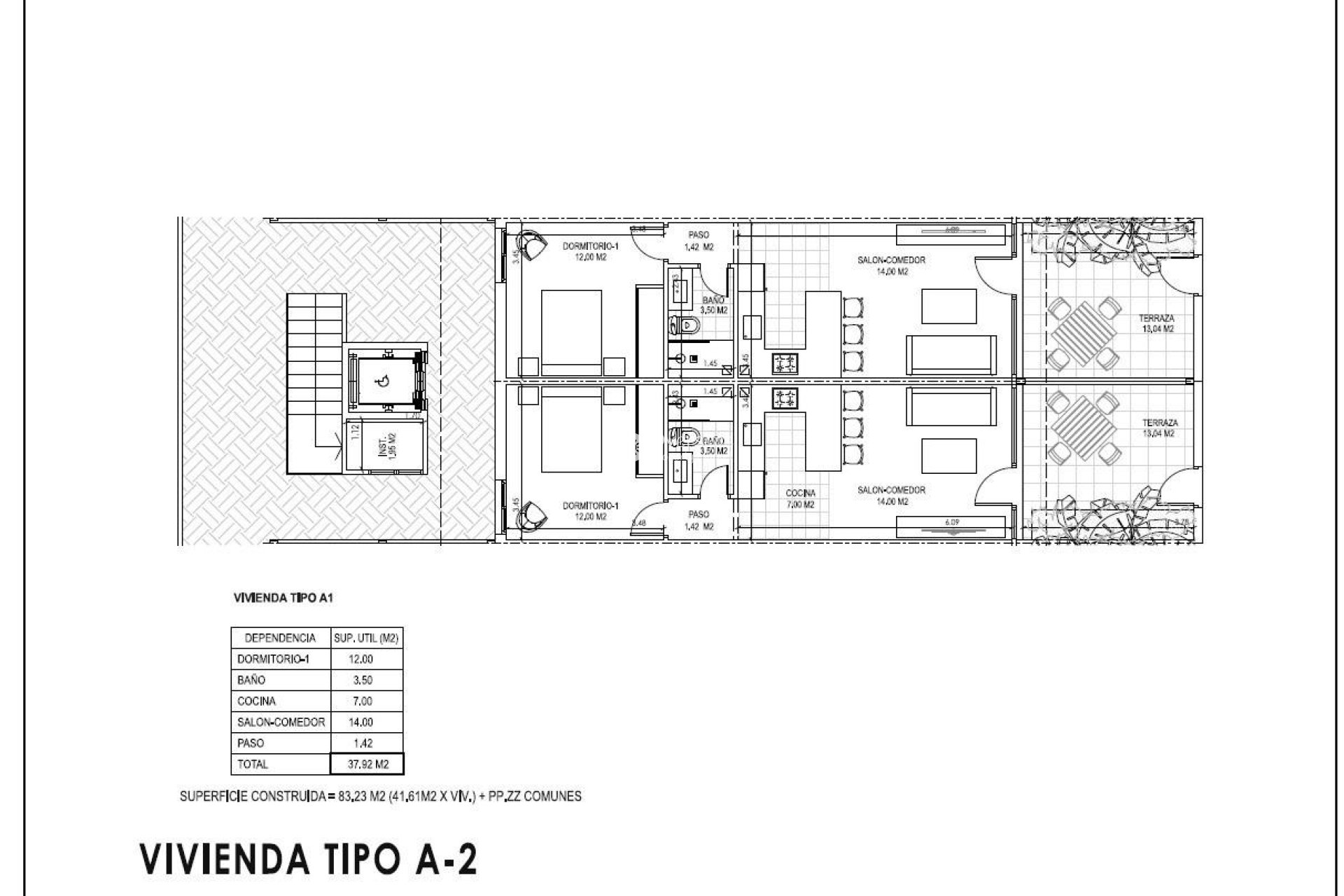 New Build - Ground floor apartment -
Vera