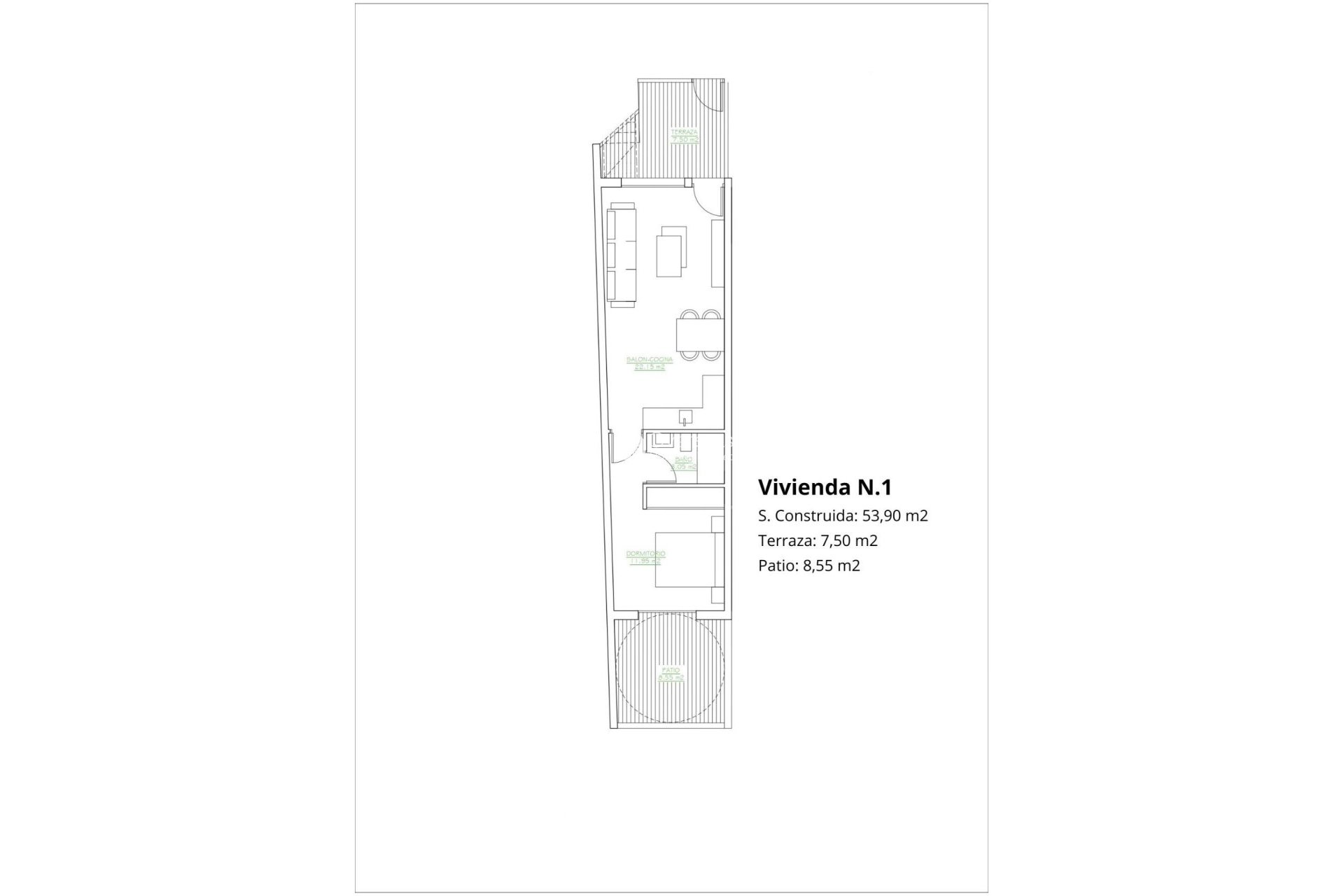 New Build - Ground Floor Bungalow -
San Pedro del Pinatar