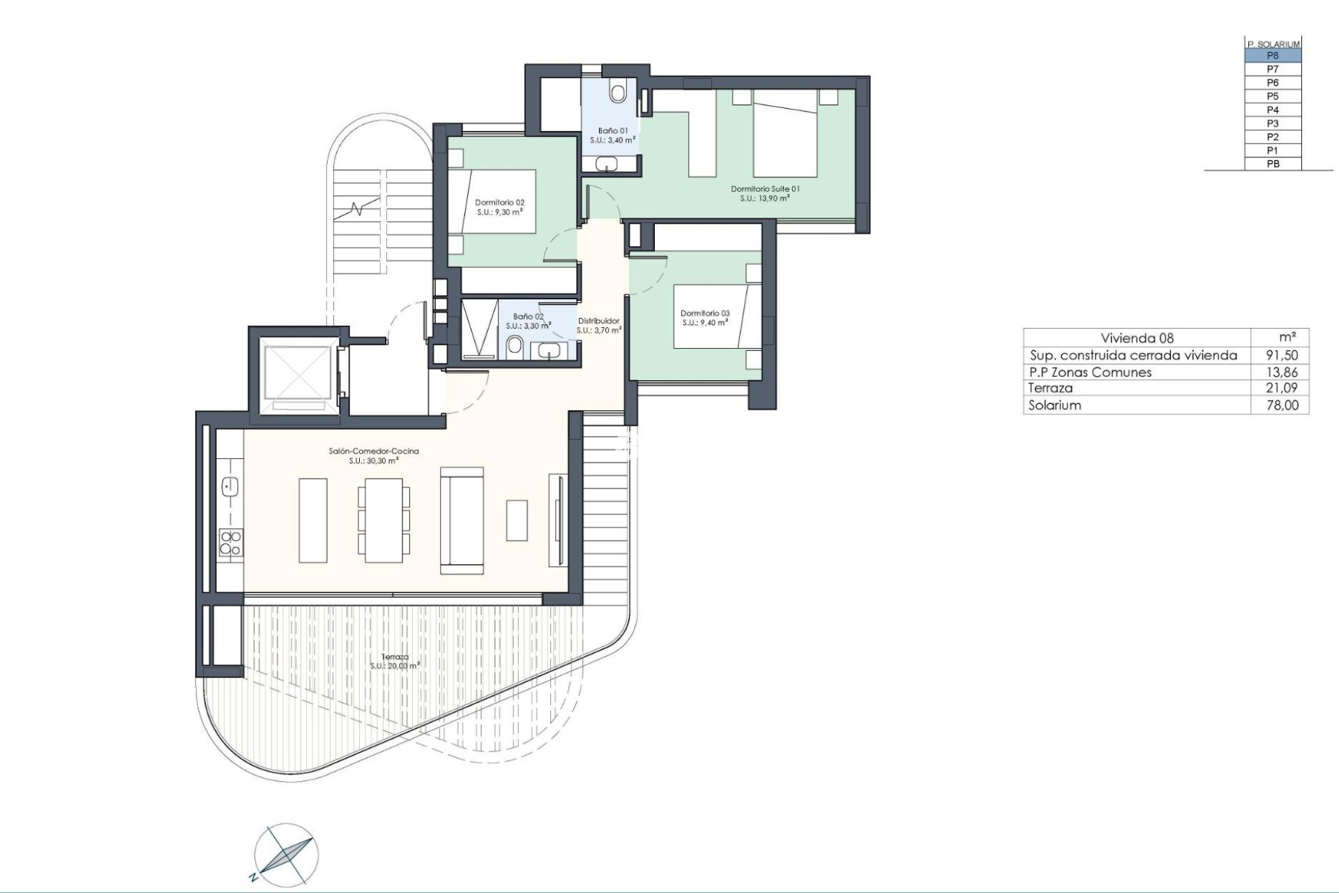 New Build - Penthouse -
Guardamar del Segura - Avenida del Puerto
