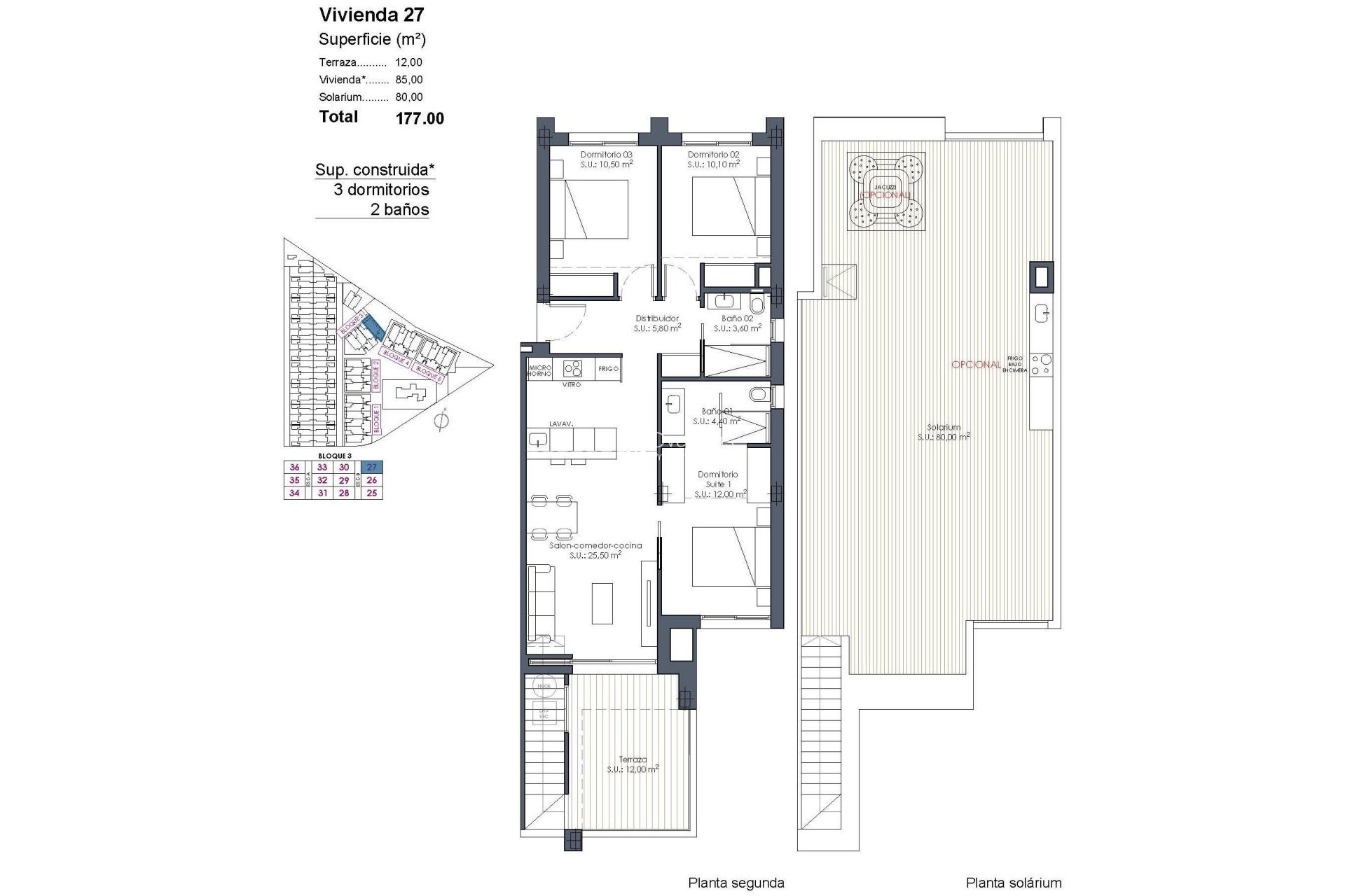 New Build - Penthouse -
Los Alcazares