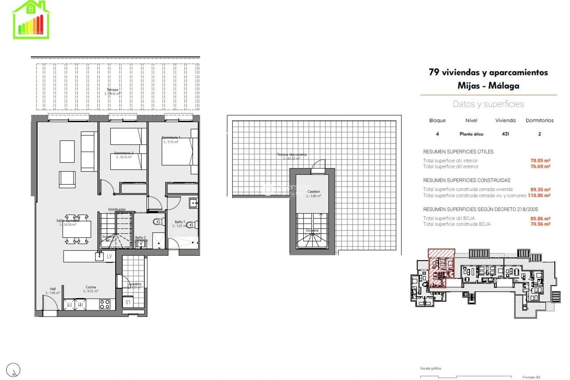 New Build - Penthouse -
Mijas - Lagar Martell