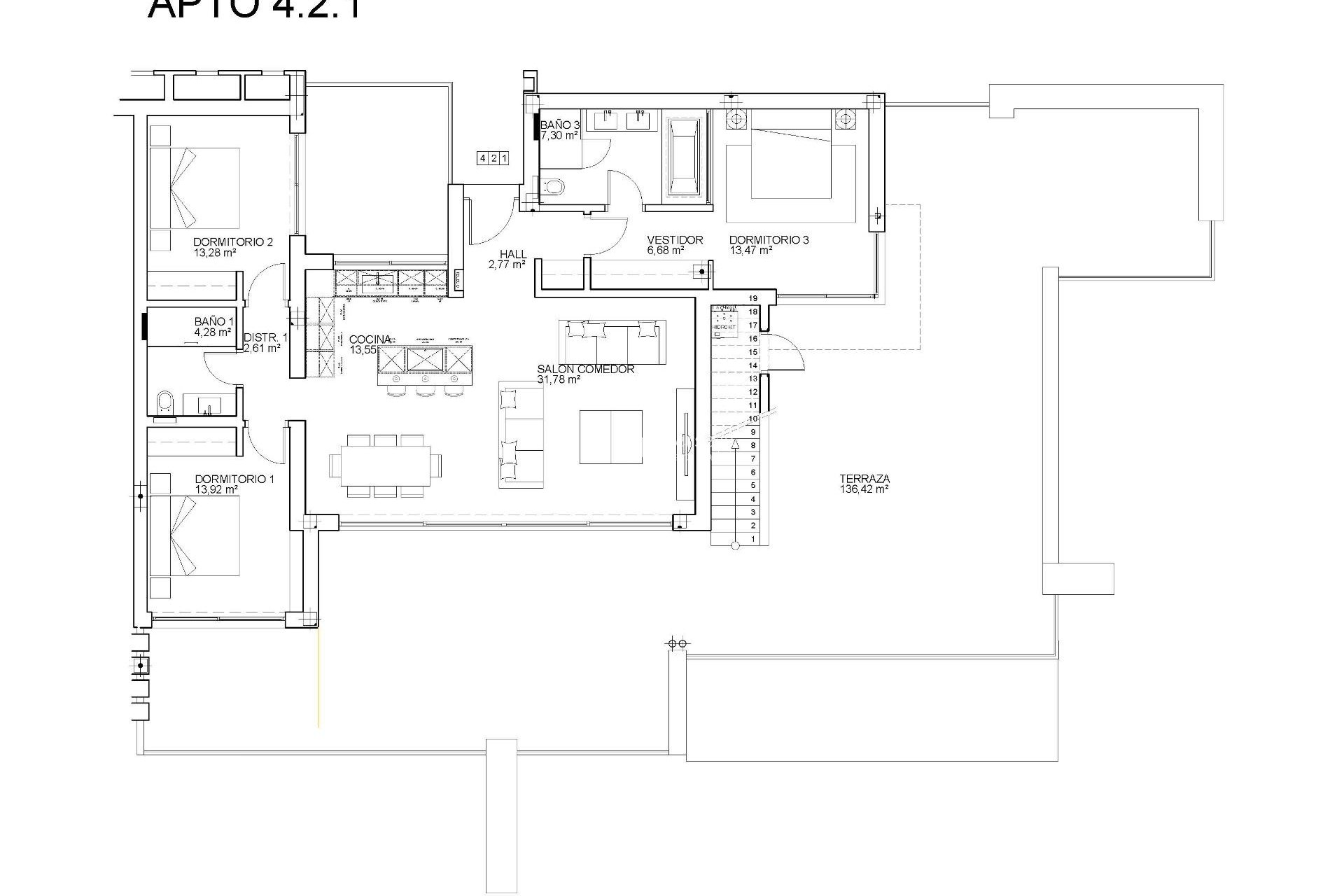 New Build - Penthouse -
Ojen