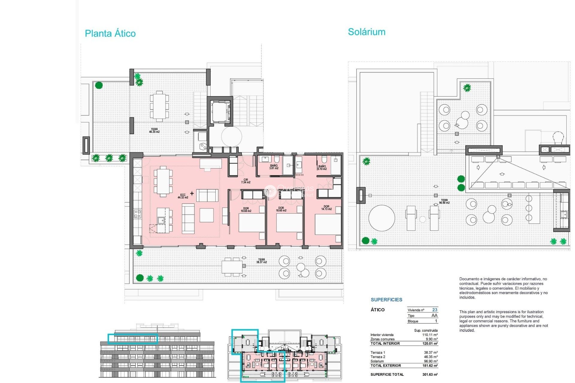 New Build - Penthouse -
Torre Pacheco - Santa Rosalia Lake And Life Resort