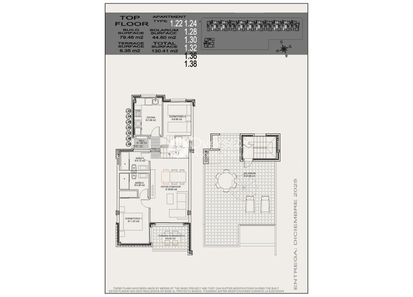 New Build - Top Floor Bungalow -
Torrevieja