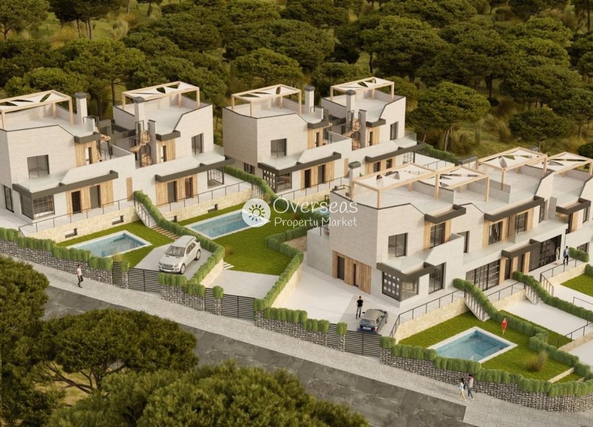 New Build - Townhouse -
Polop - PAU1